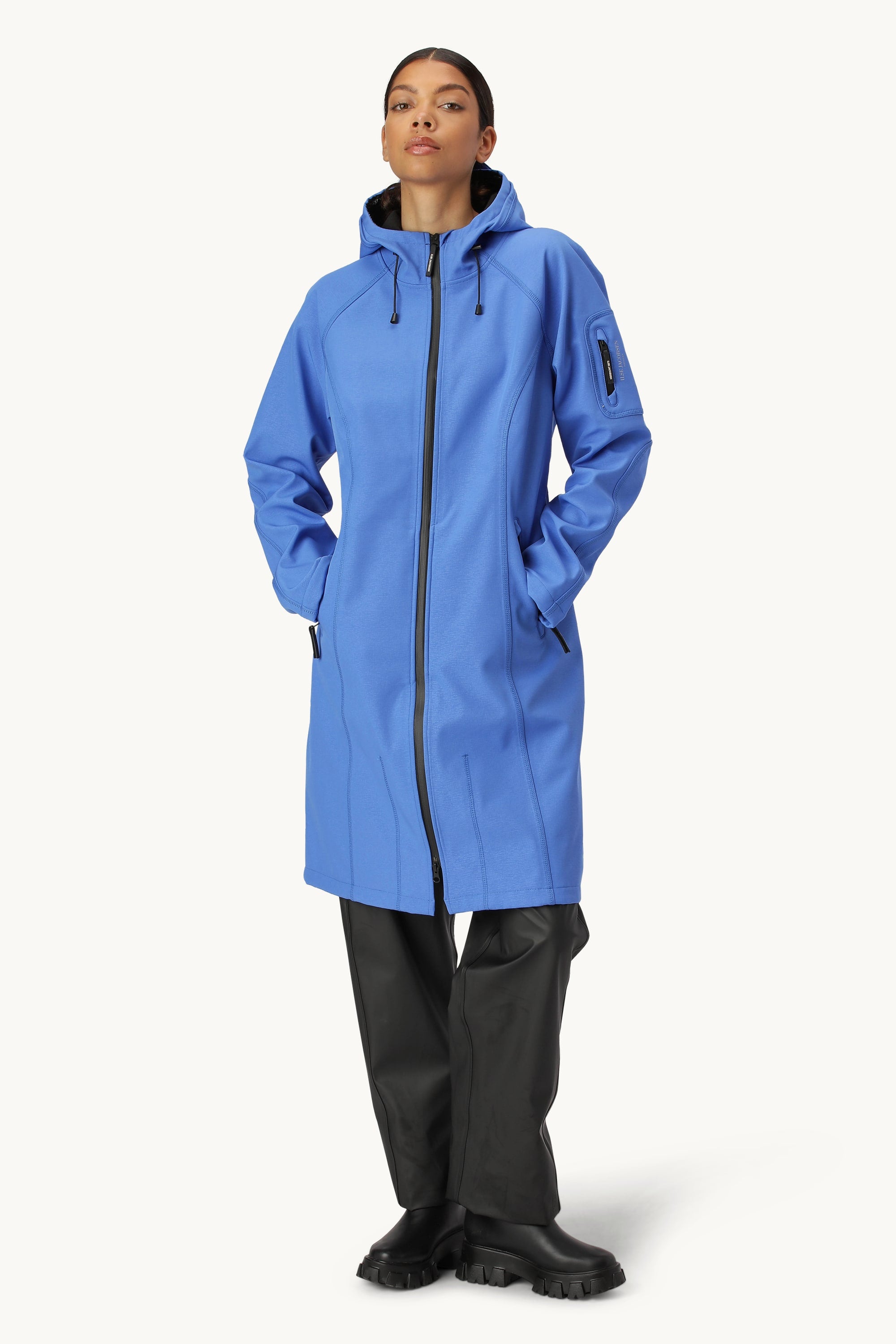Long Softshell Raincoat - Light Regatta