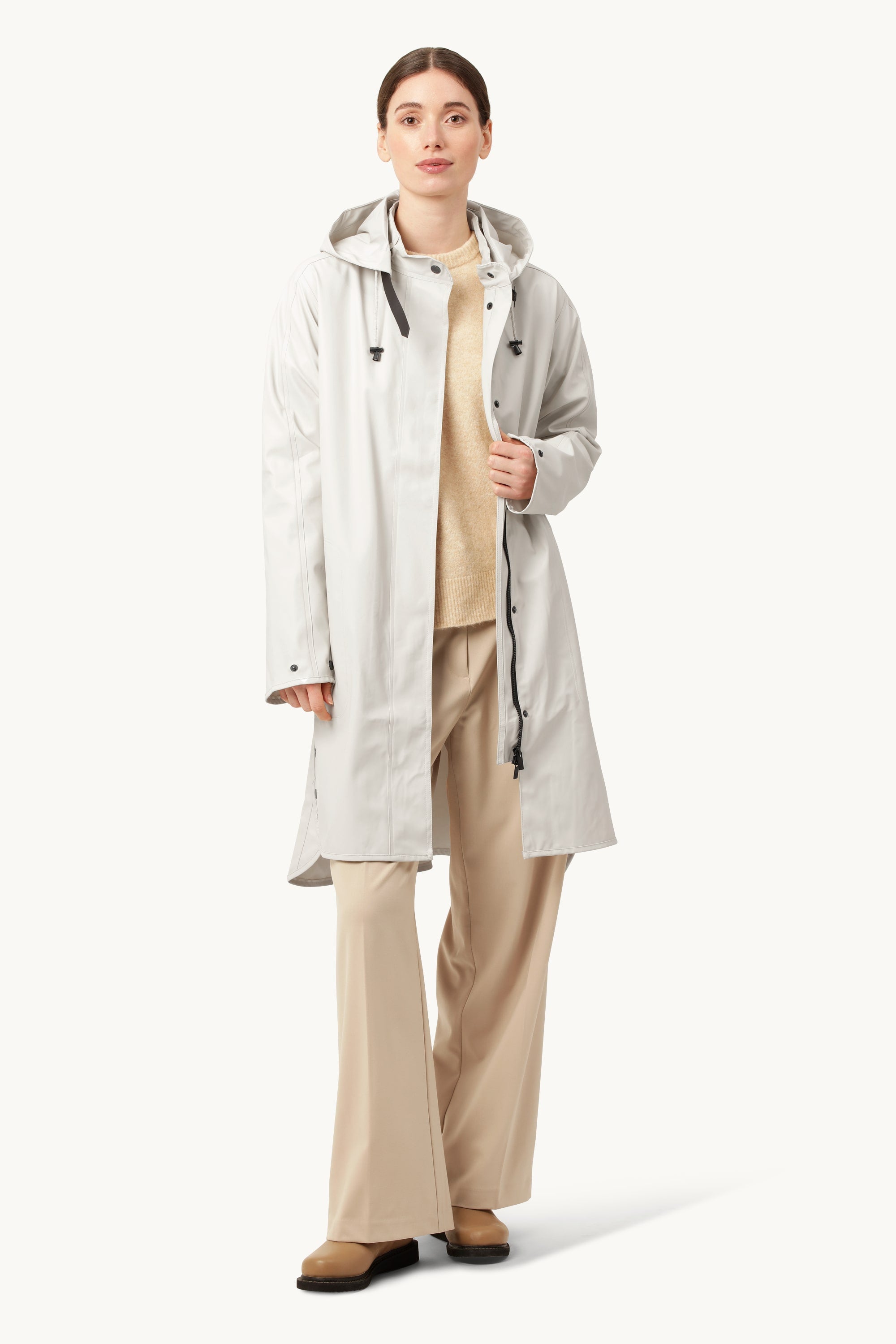 Lätt Regnjacka - Milk Creme