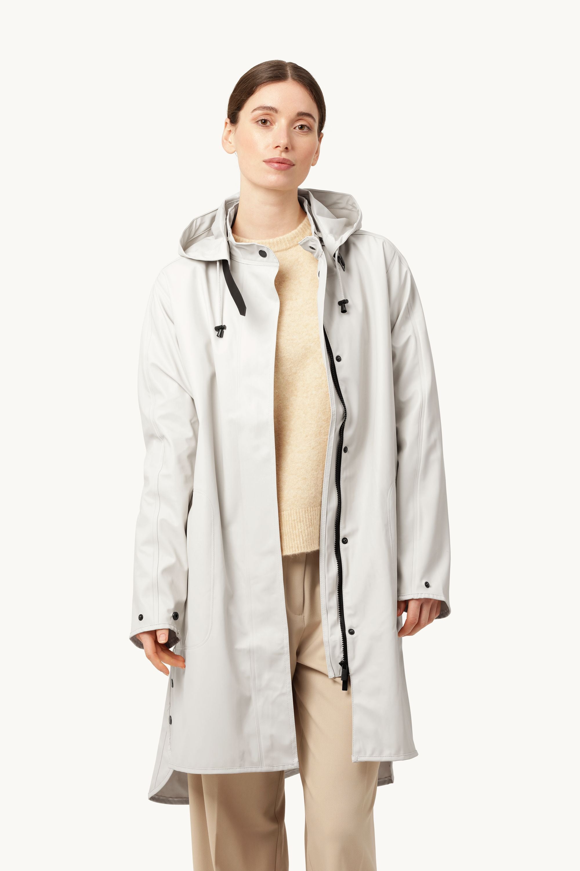 Lätt Regnjacka - Milk Creme