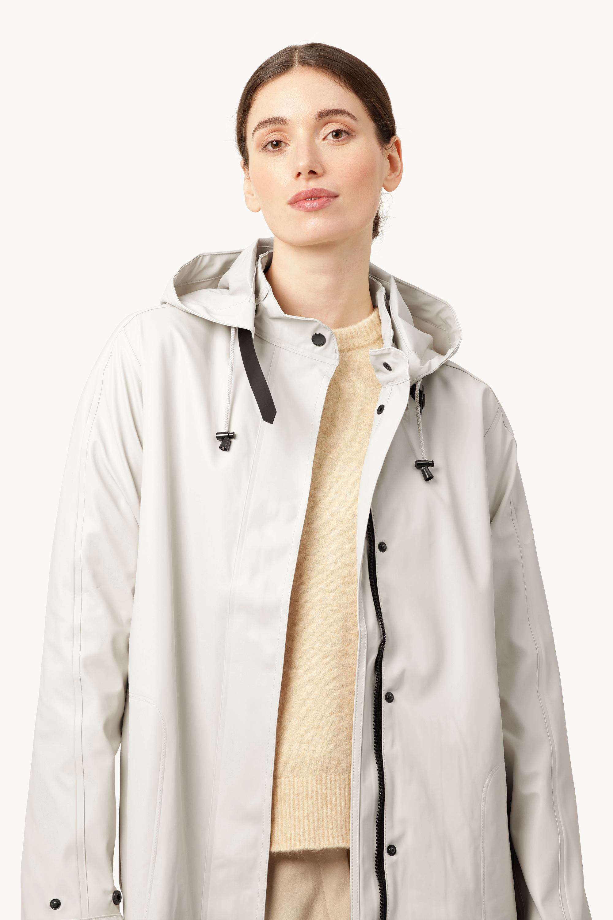 Lätt Regnjacka - Milk Creme