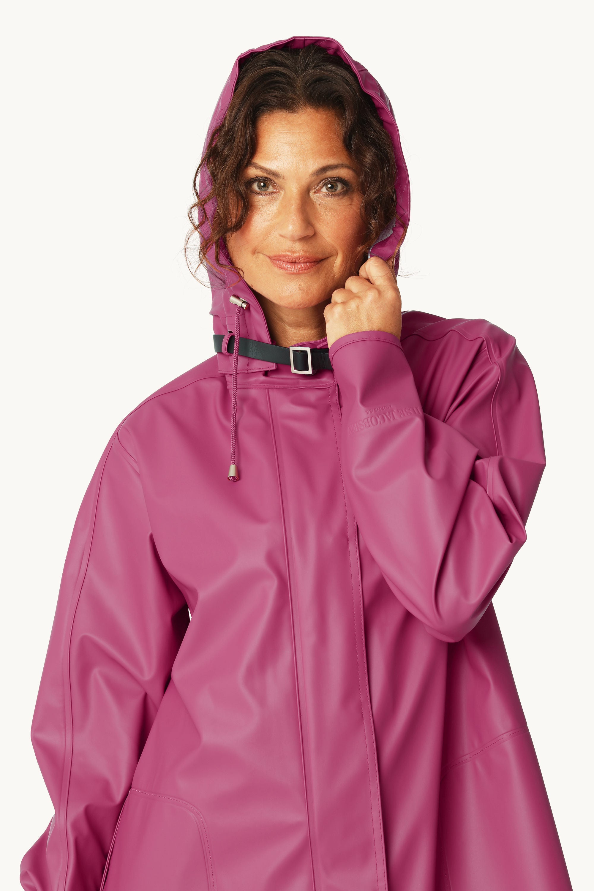 Lätt Regnjacka - Magenta Haze
