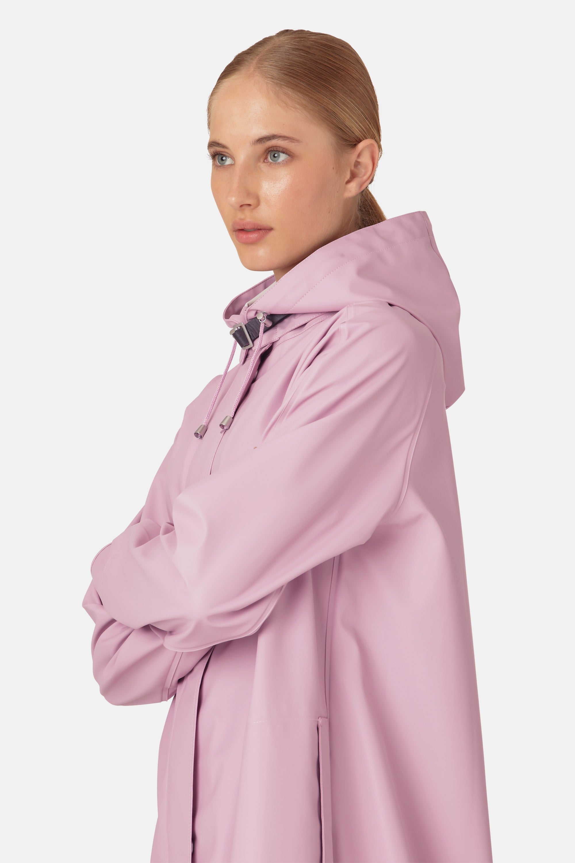 Lång Lätt Regnjacka - Bubble