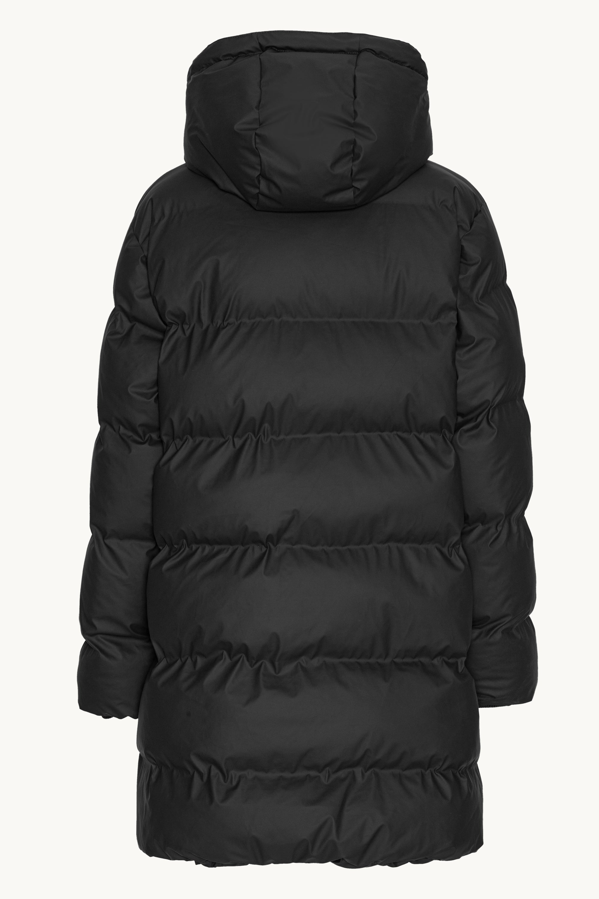 Puffy Raincoat - Black