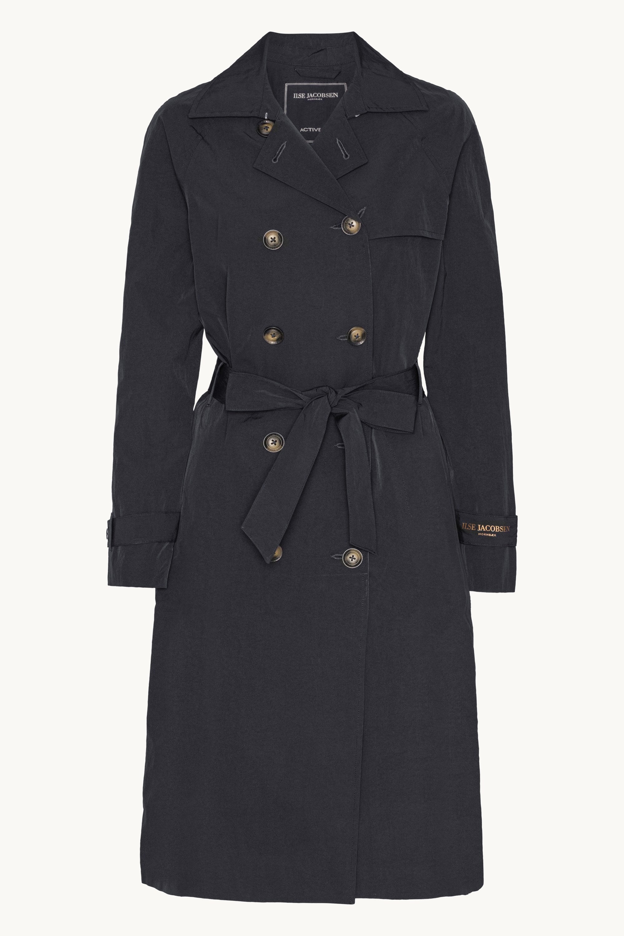 Teknisk Regnrock Trench - Dark Indigo