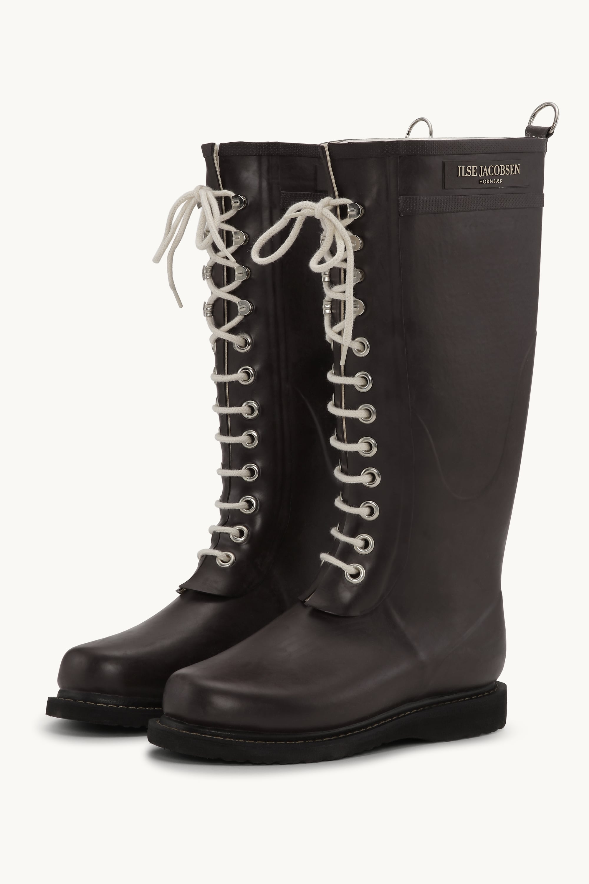 Long Rubber Boots - Ganache