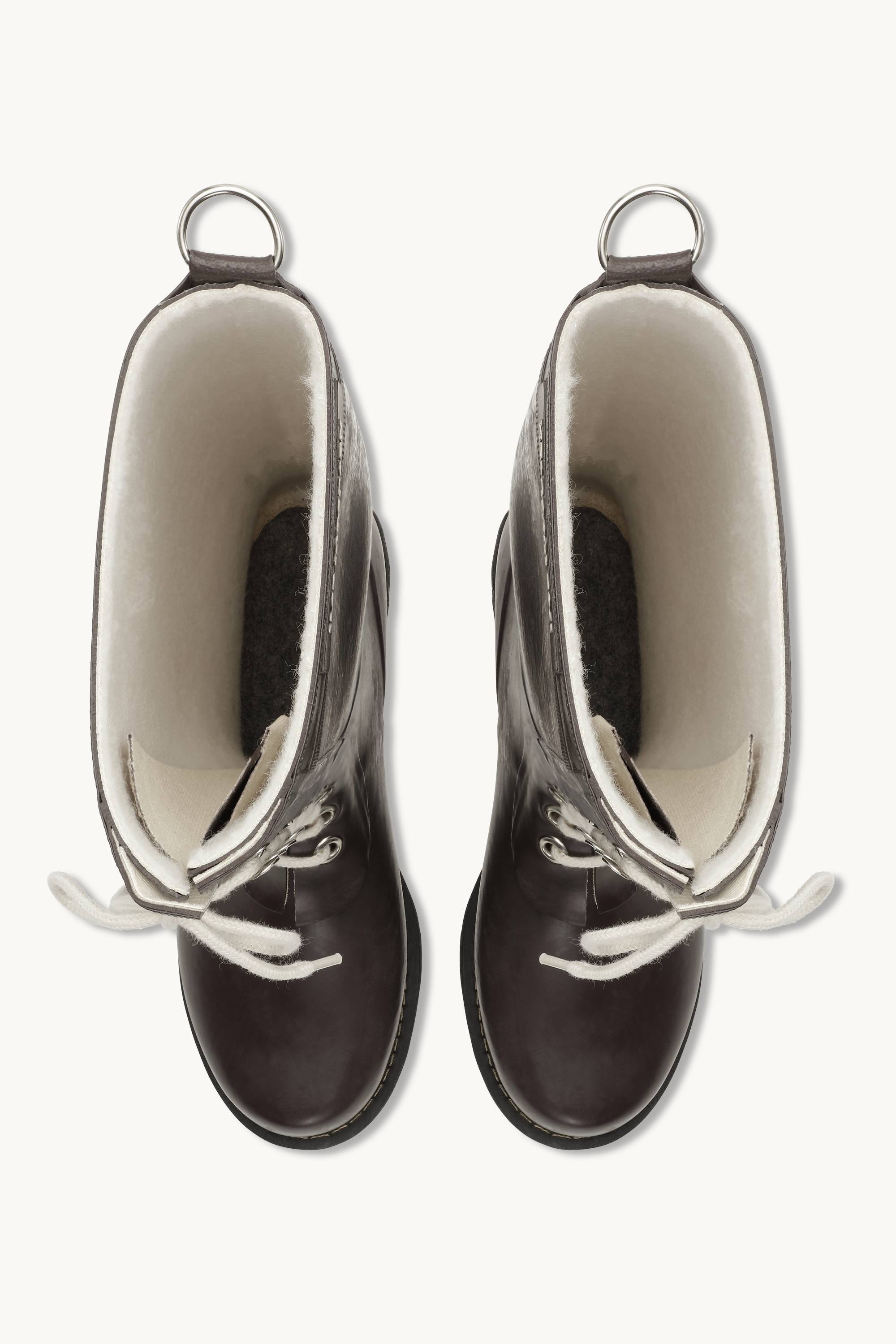 Long Rubber Boots - Ganache