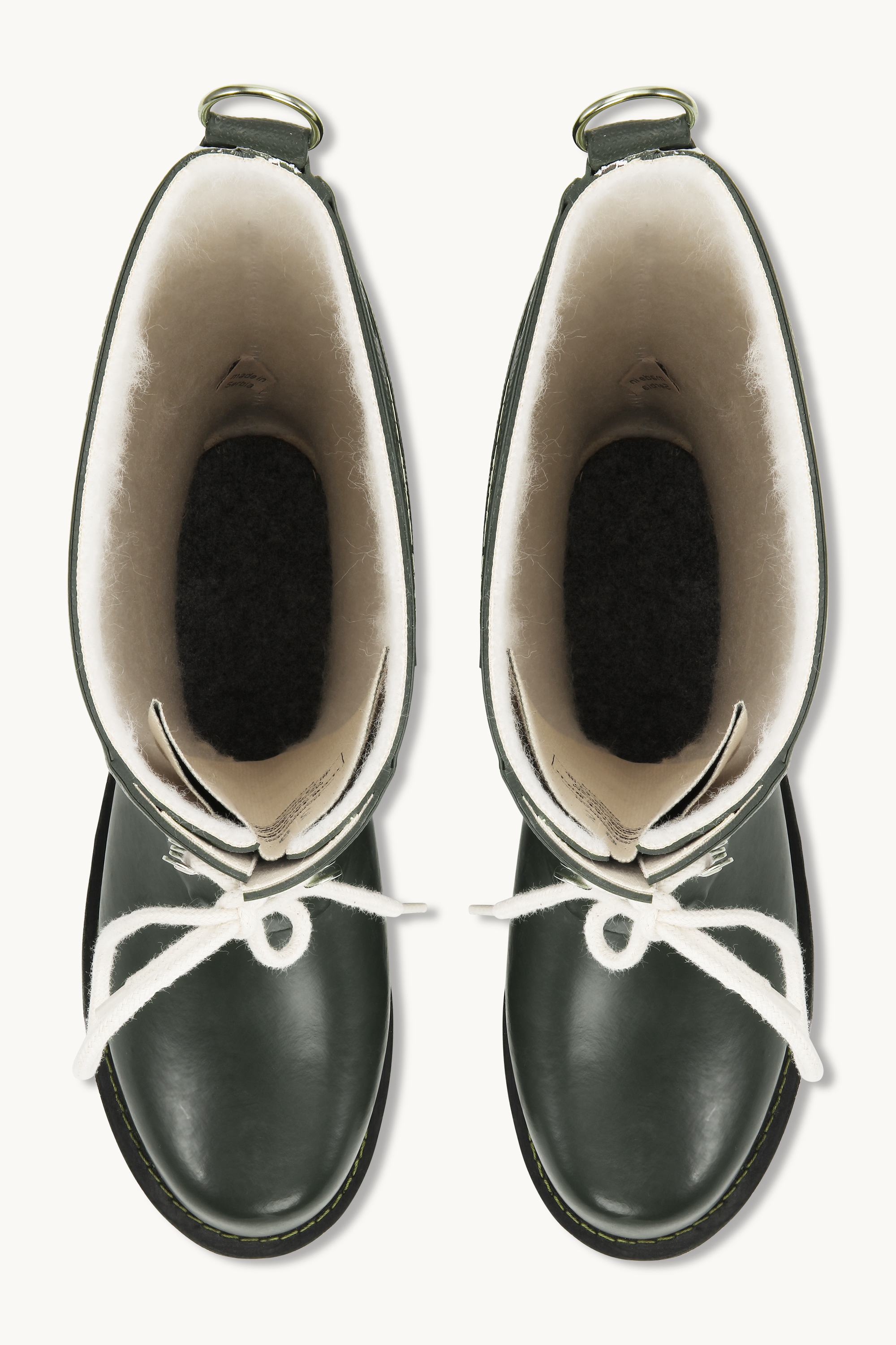 Long Rubber Boots - Army