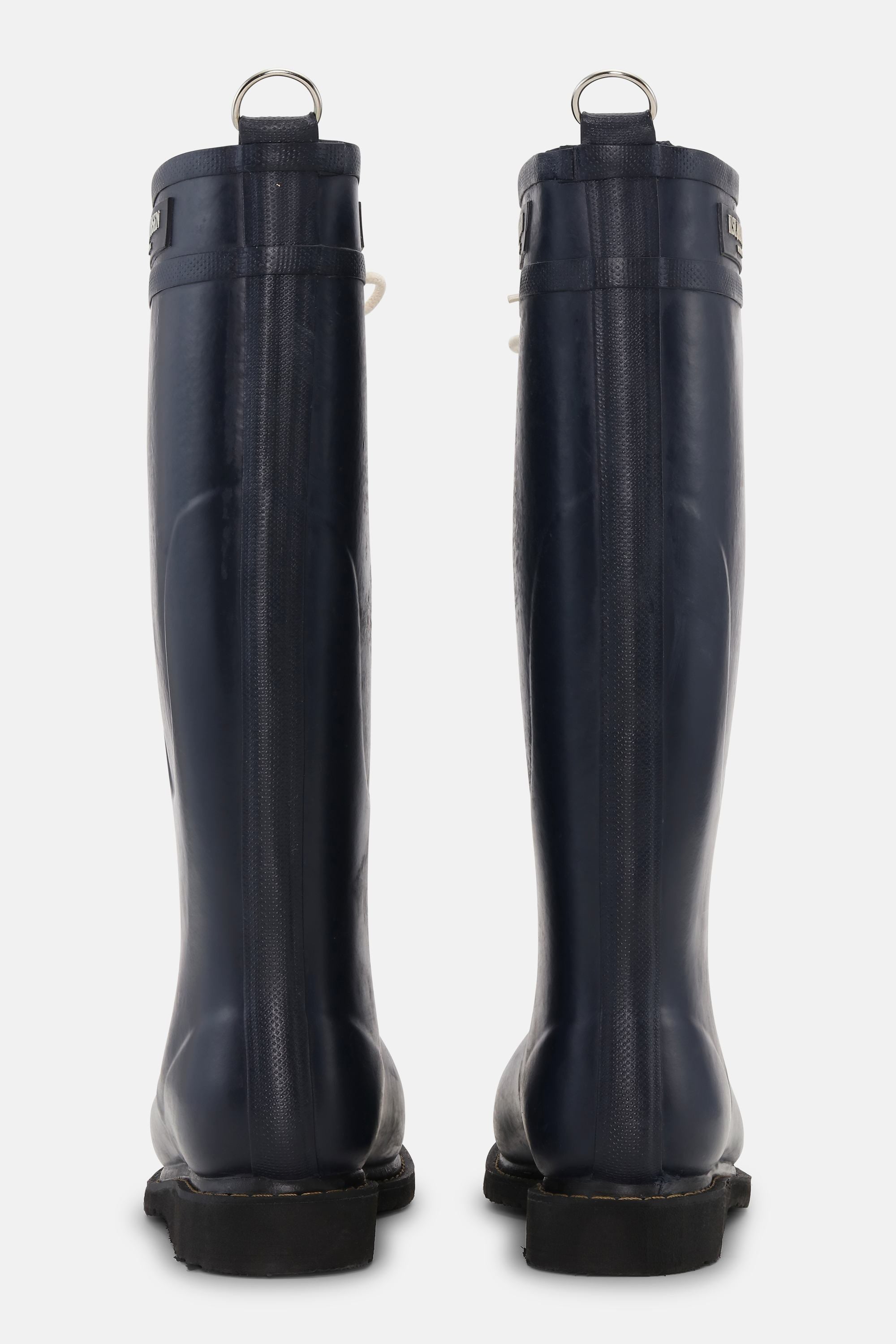 Long Rubber Boots - Dark Indigo