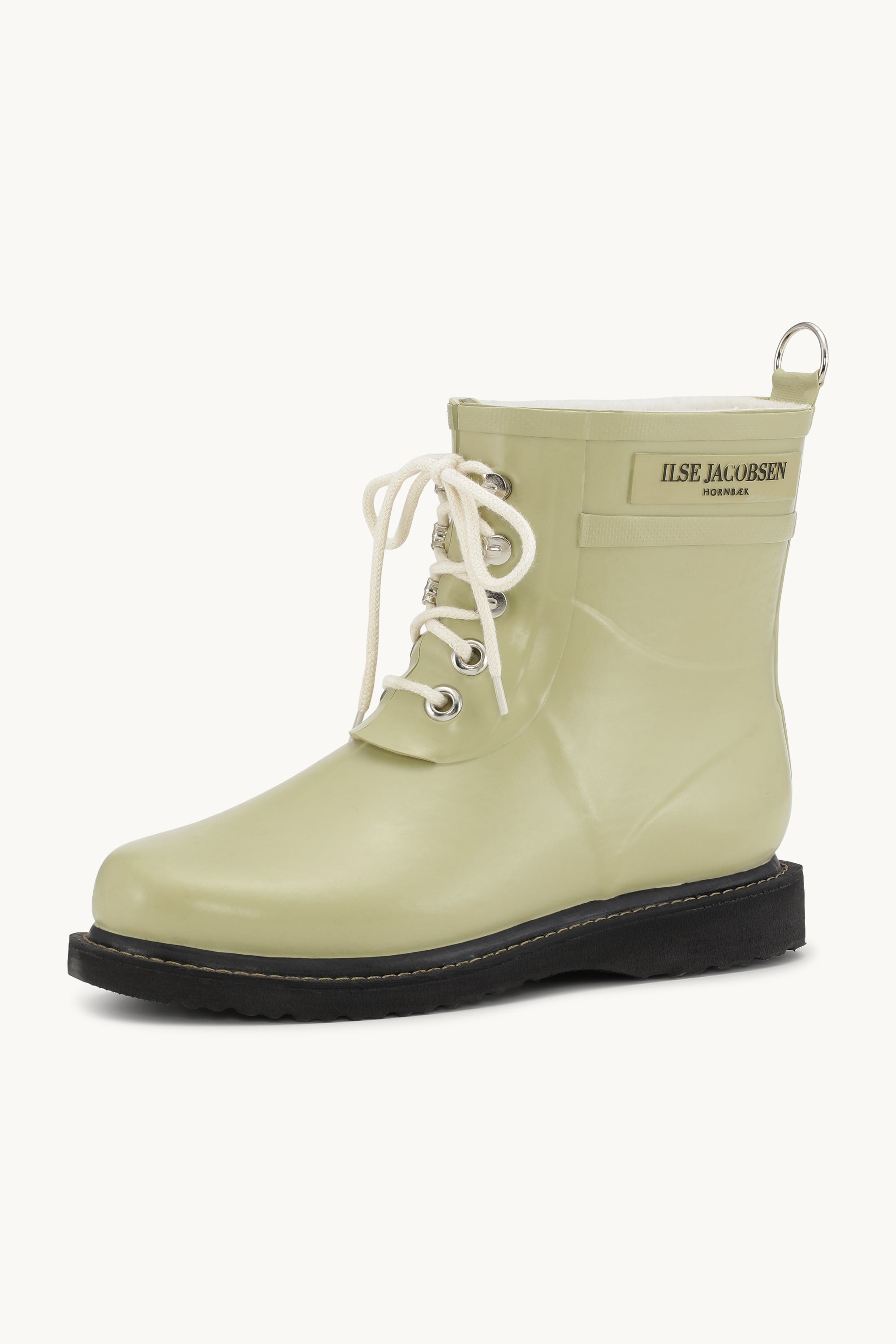 Short Rubber Boots - Olive Grass