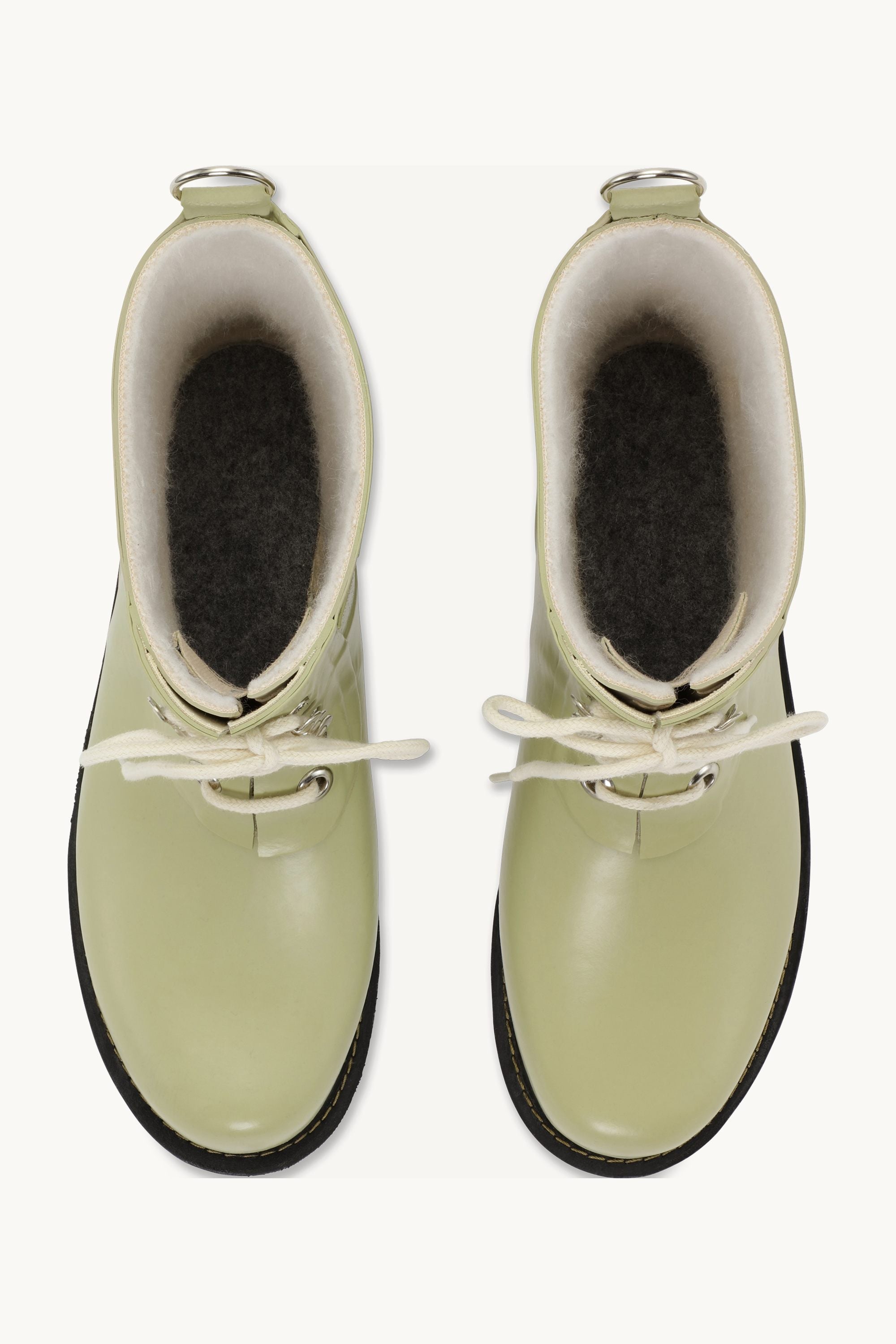 Short Rubber Boots - Olive Grass