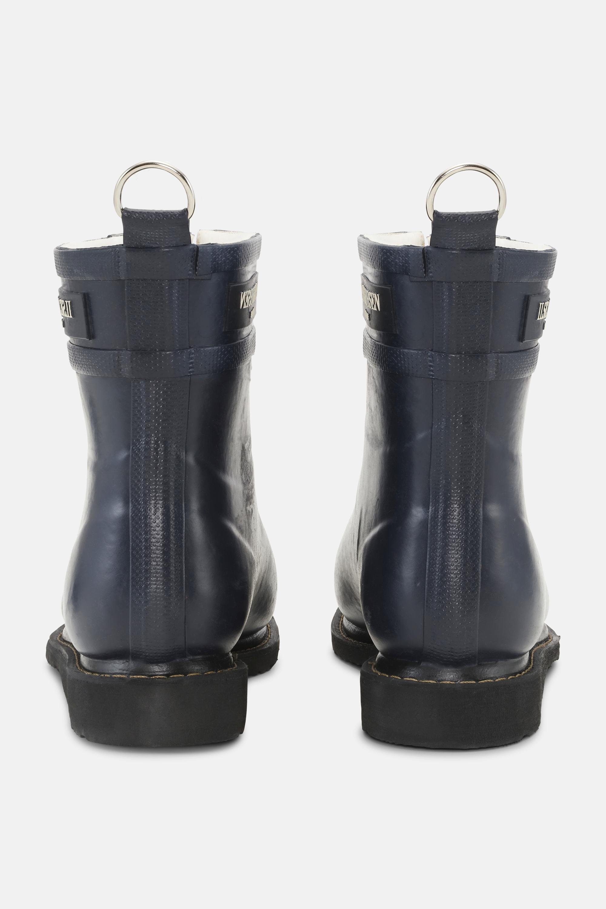 Short Rubber Boots - Dark Indigo