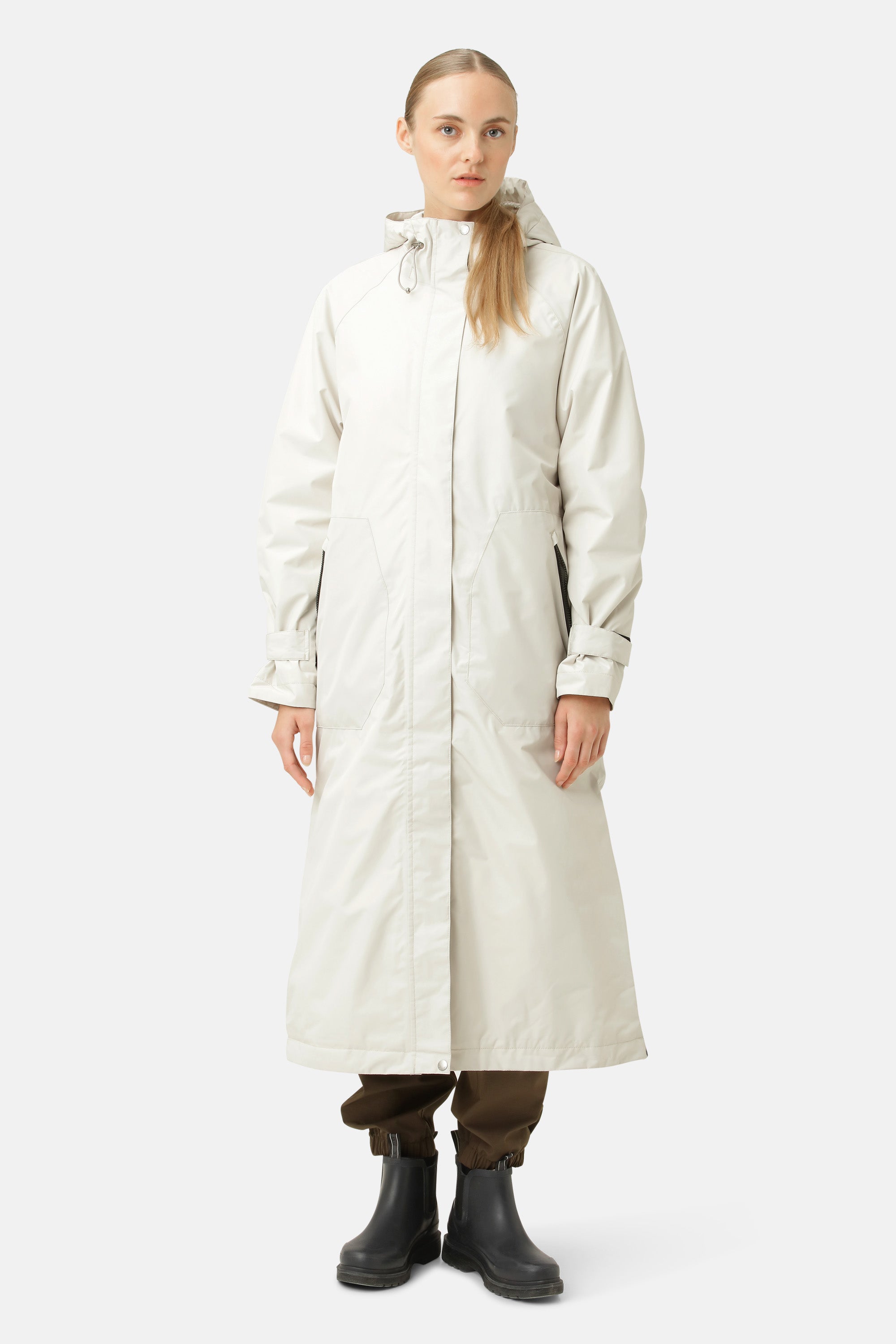 Ilse Jacobsen Hornbæk Rain Eco Finished long Raincoat Raincoat 144 Kit