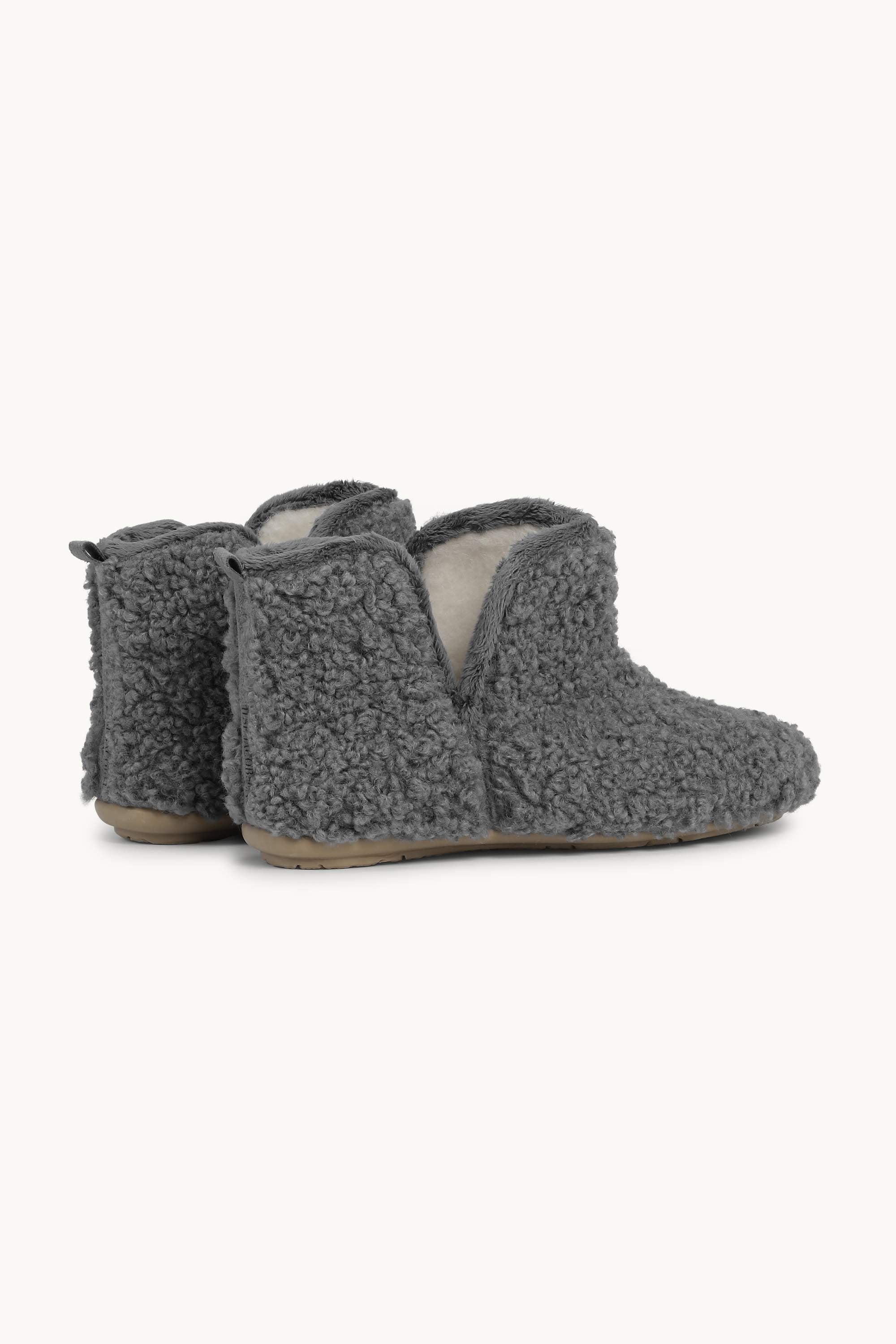Cosy Ankle Boot - Grey Wheat