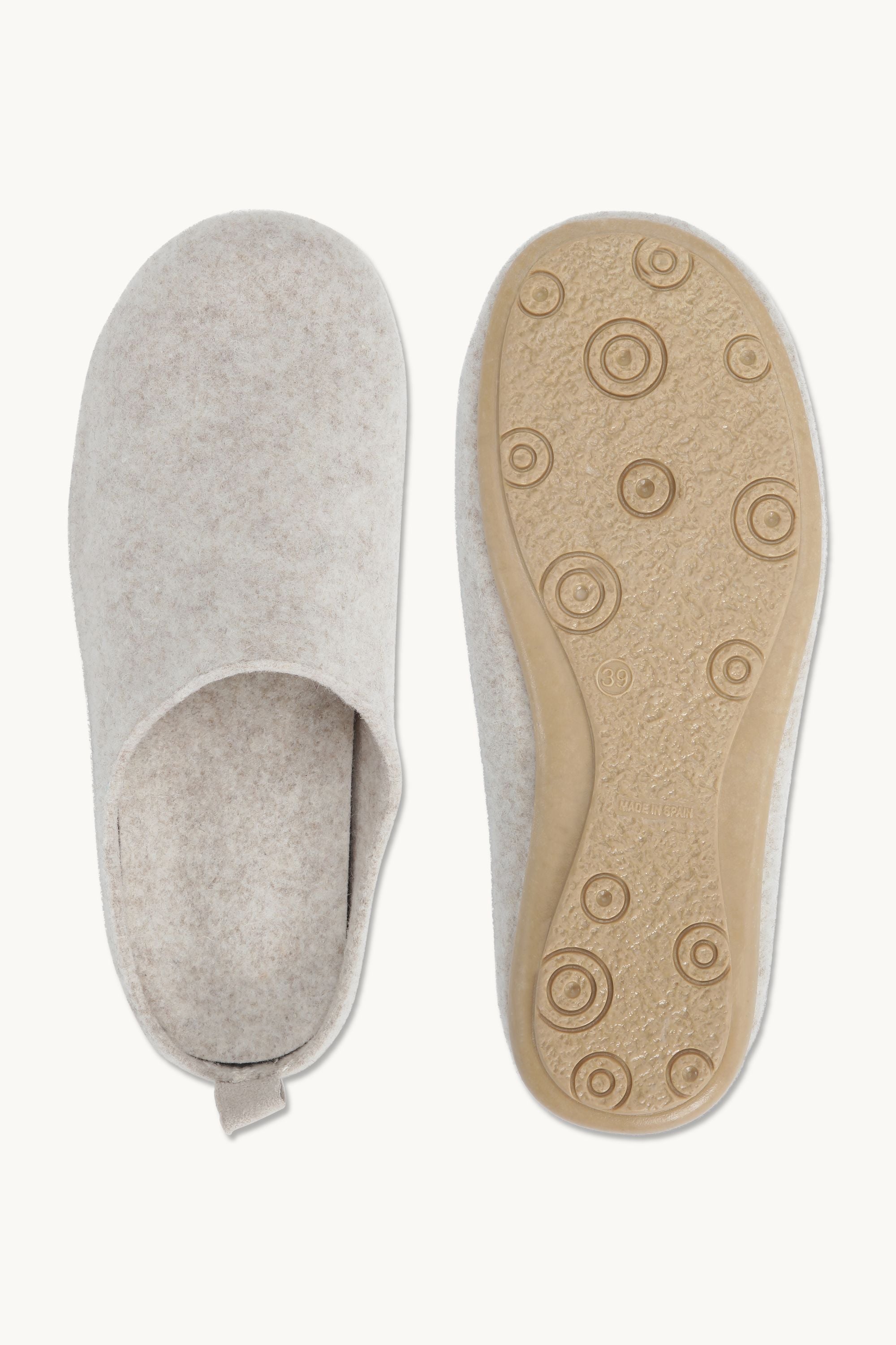 Wool slip-in - Milk Creme Wheat