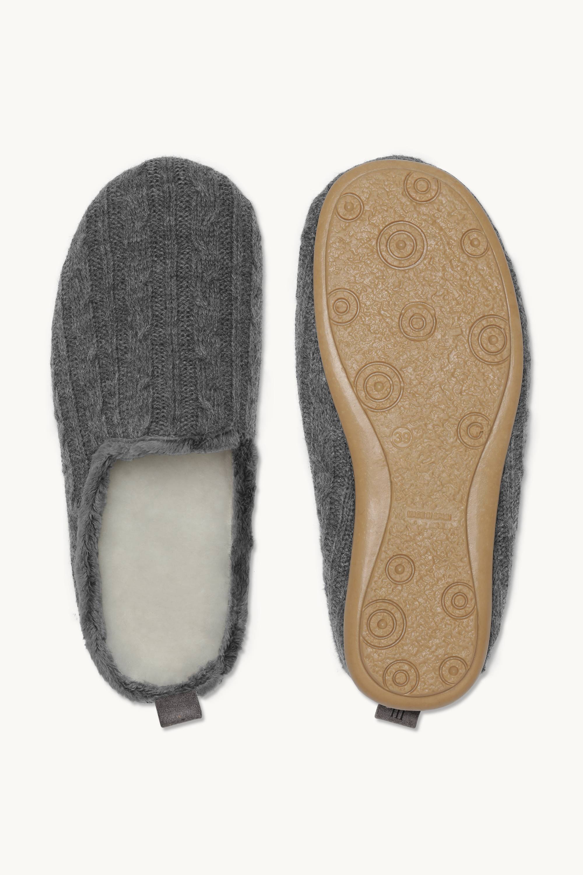 Warm slip-in - Grey Wheat