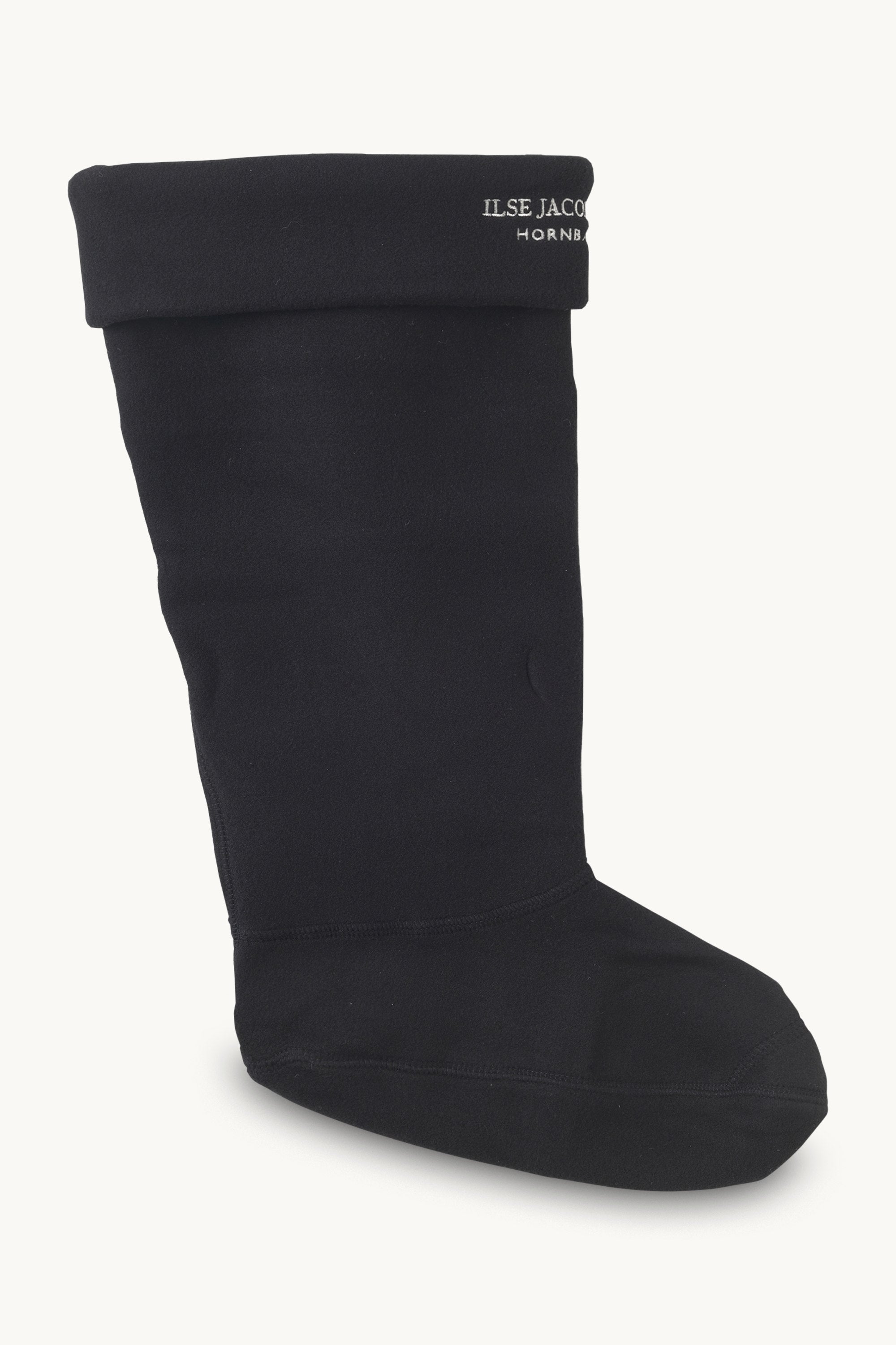 Fleece Sock - Black Creme