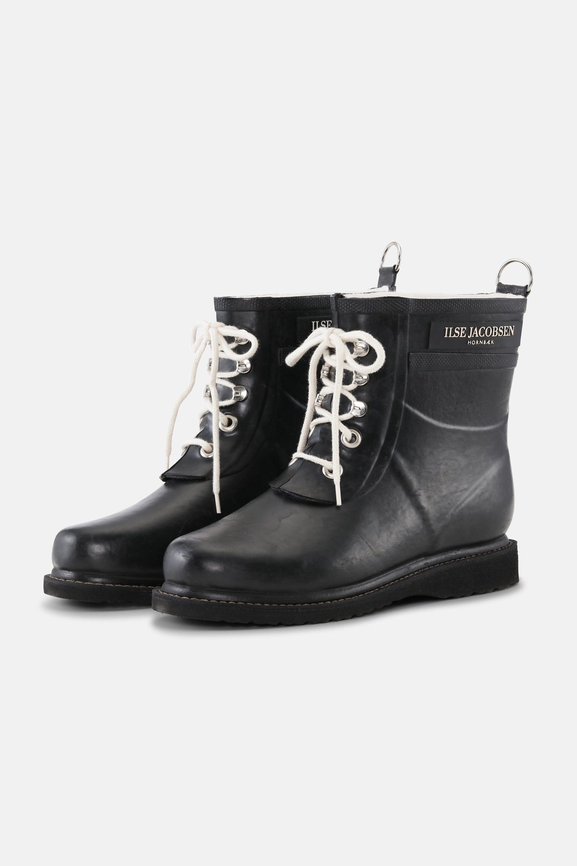 Ilse Jacobsen Hornbæk Footwear Short Rubber Boots Rain boots 01 Black