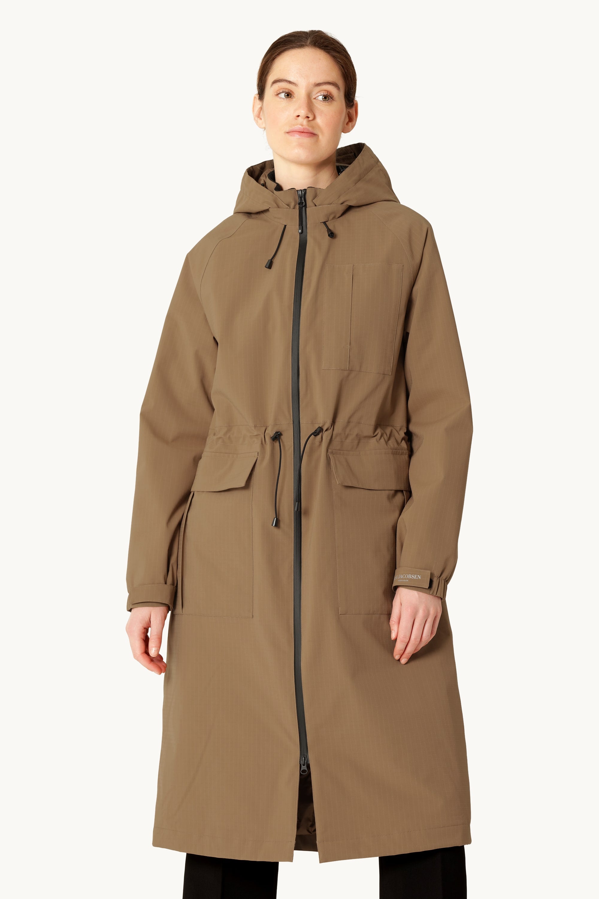 Long Winter Coat - Mocca