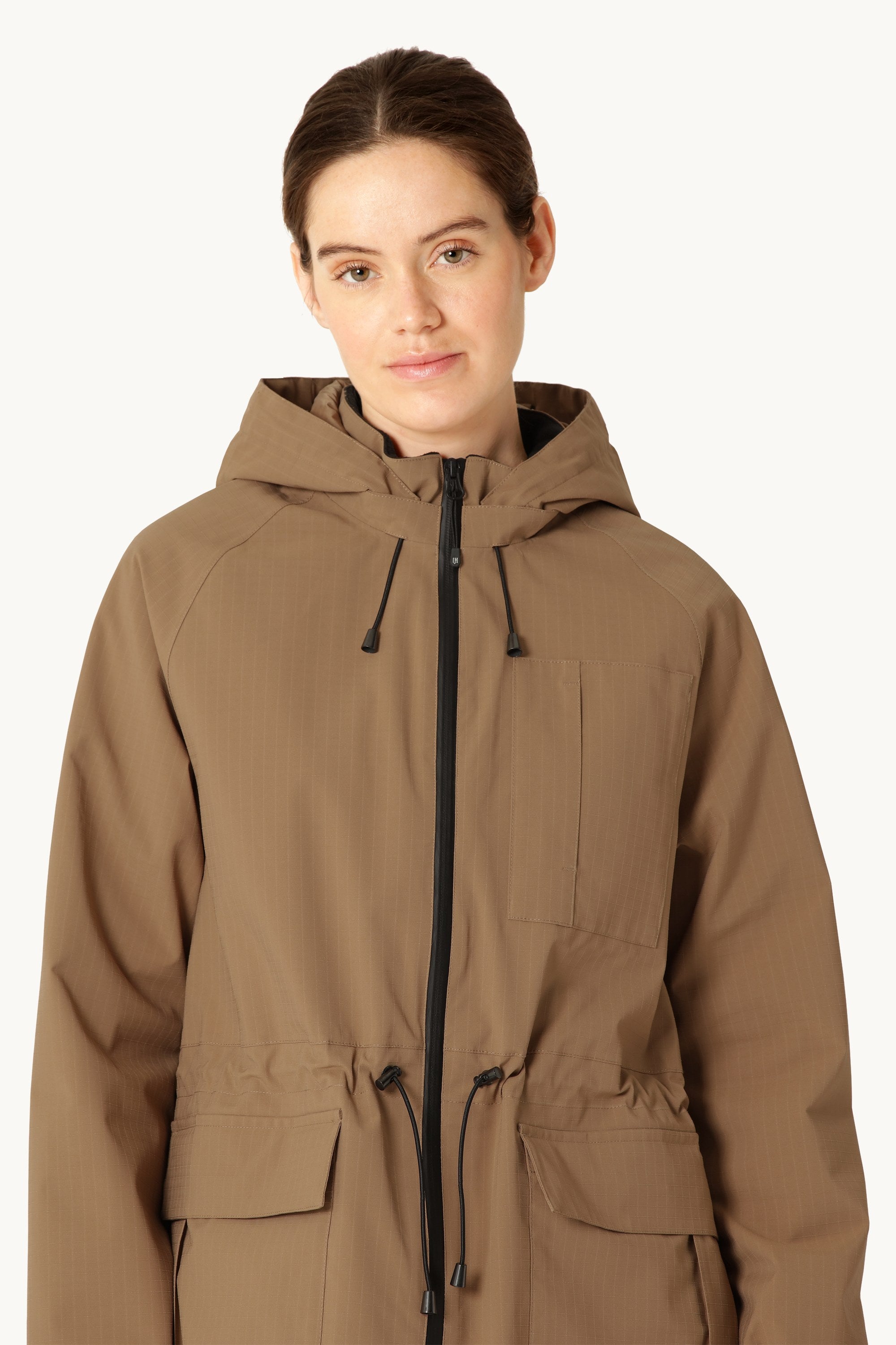 Long Winter Coat - Mocca