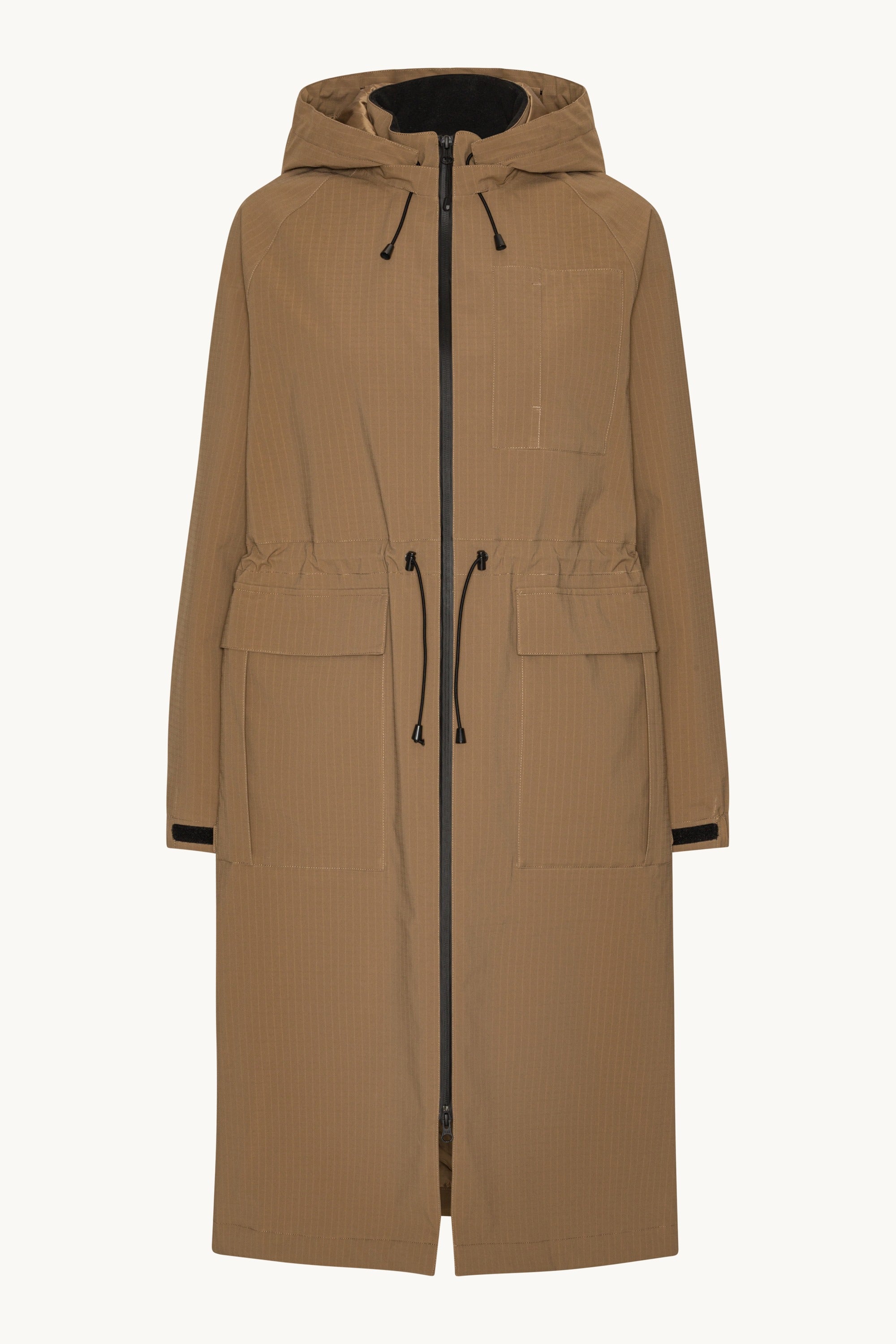 Long Winter Coat - Mocca