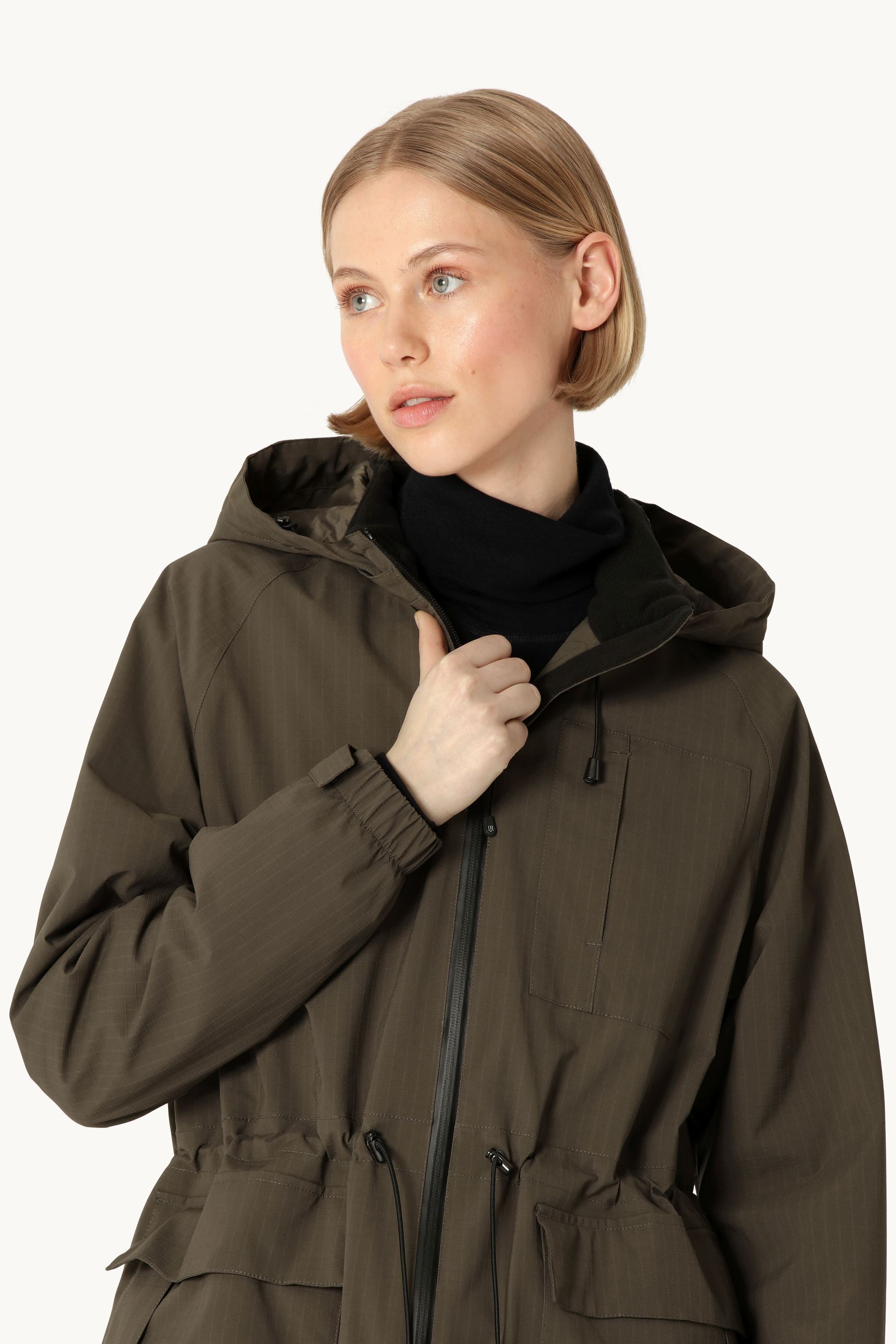 Long Winter Coat - Wren