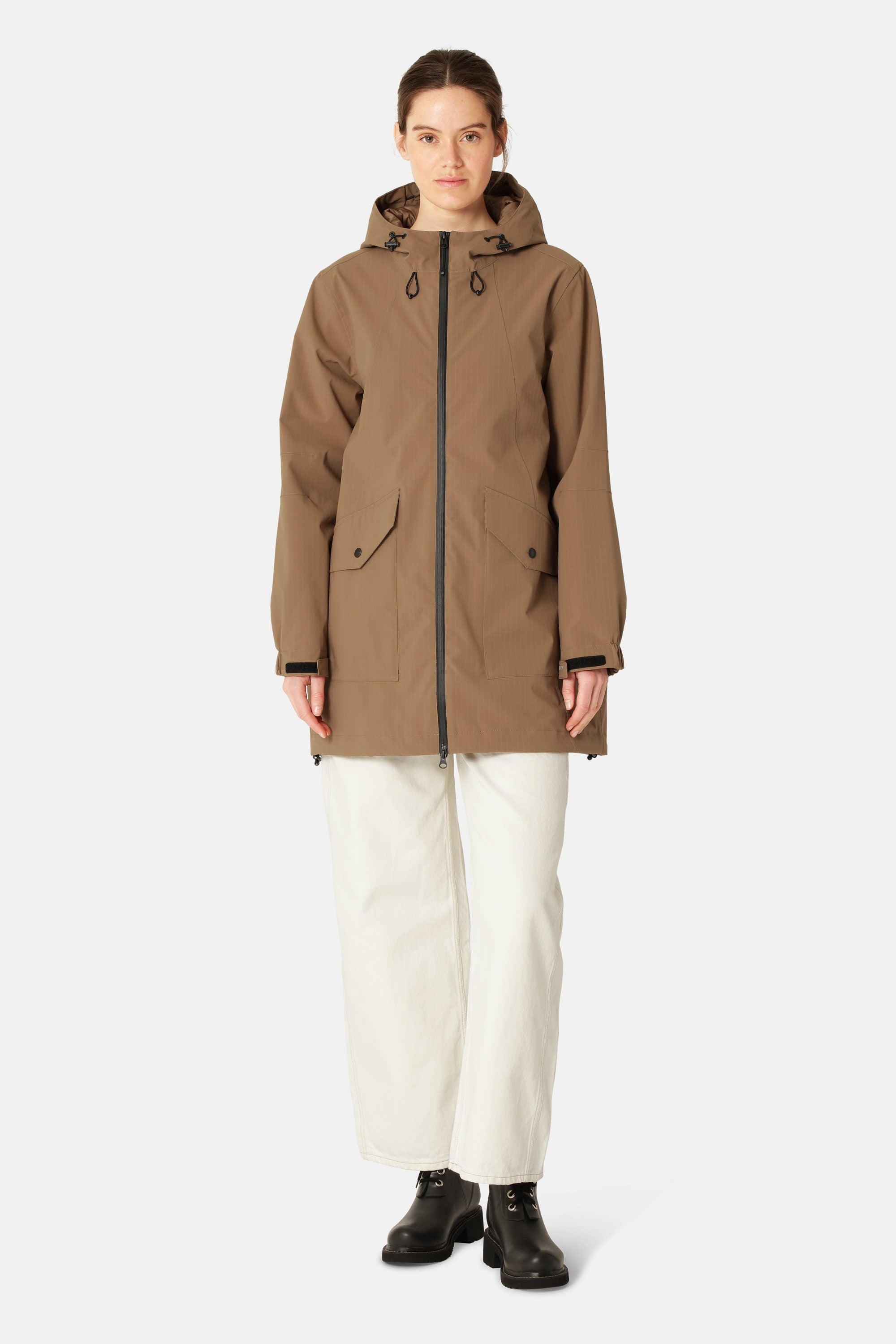 Short Winter Jacket - Mocca