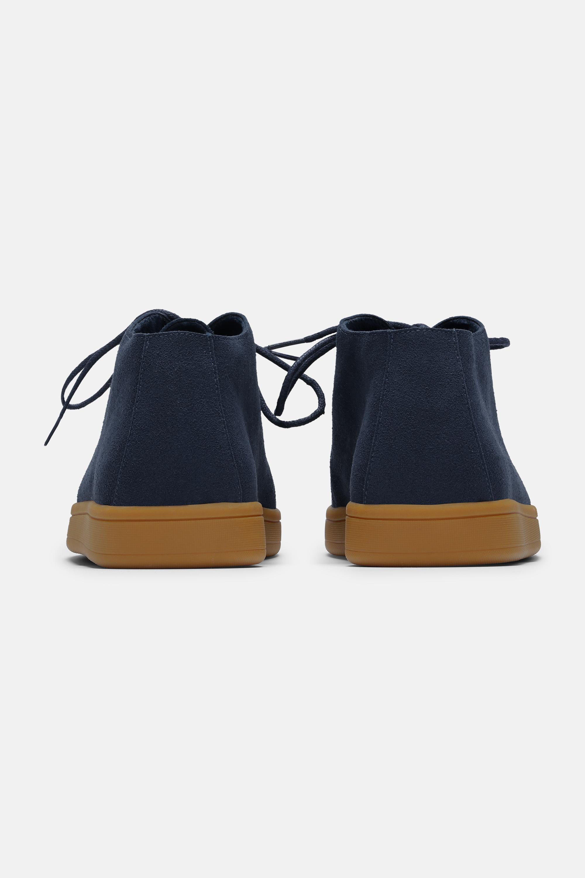 Tulip Ankle Boot for Men - Dark Indigo Mocca