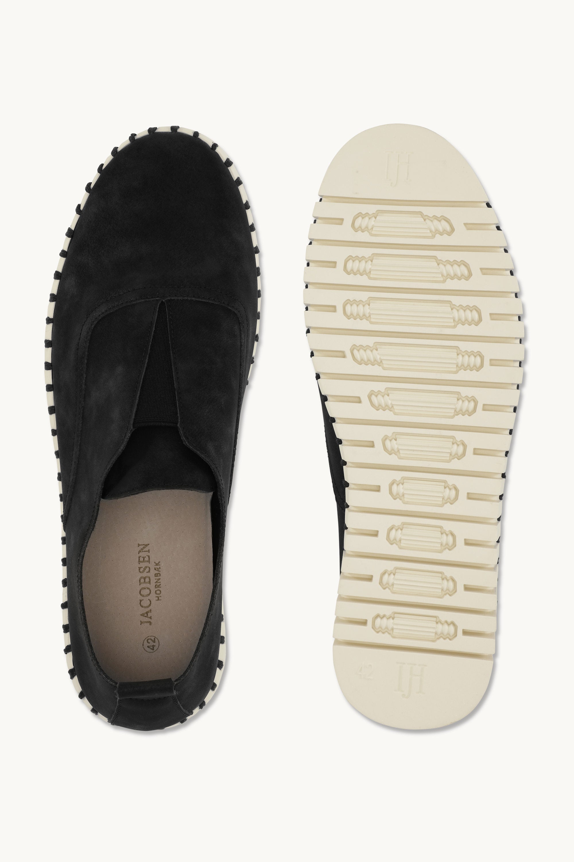 Bekväma Herrskor - Black Pearled Ivory