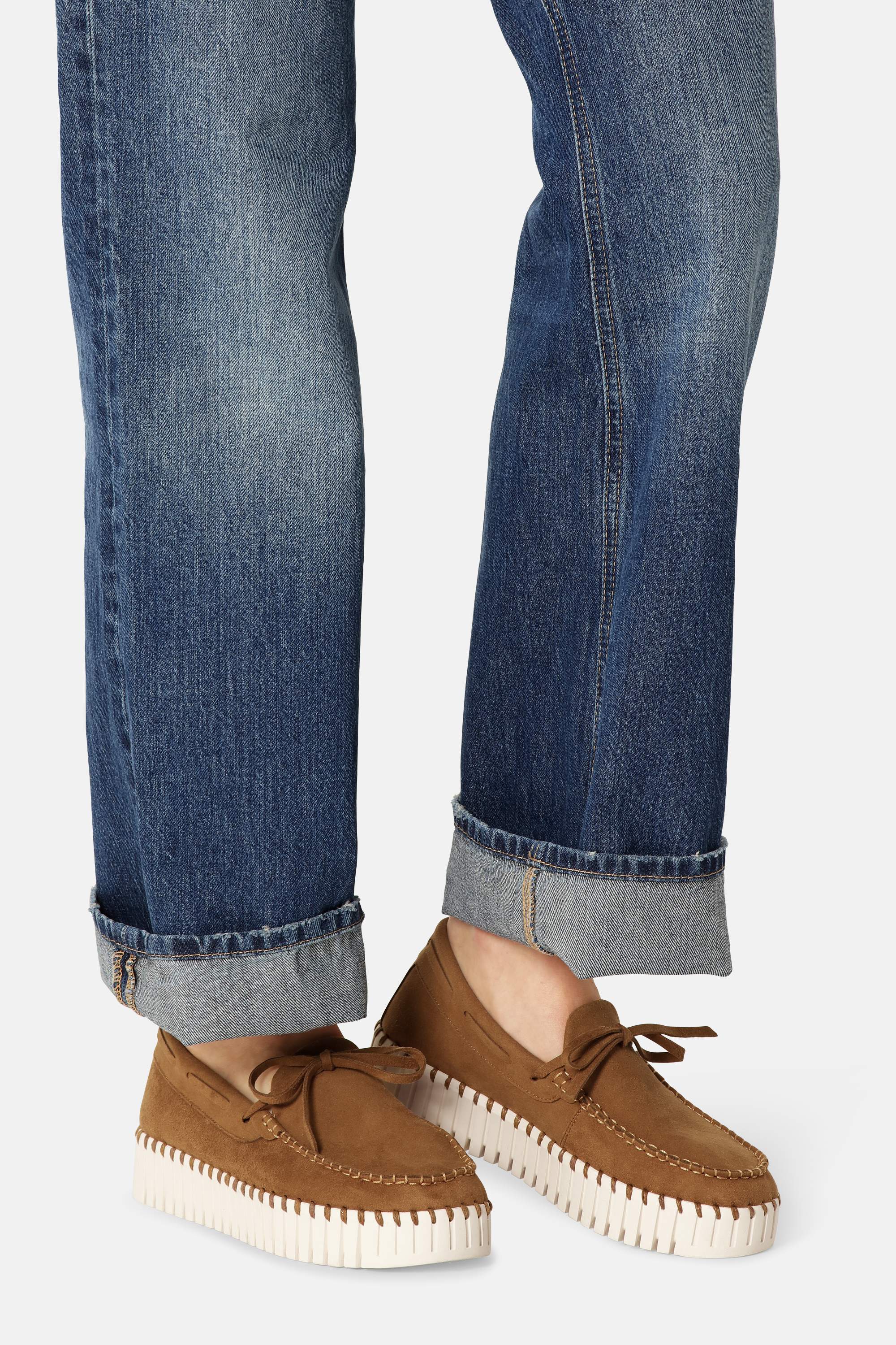 Tulip Sailor Shoe - Cashew Pearled Ivory