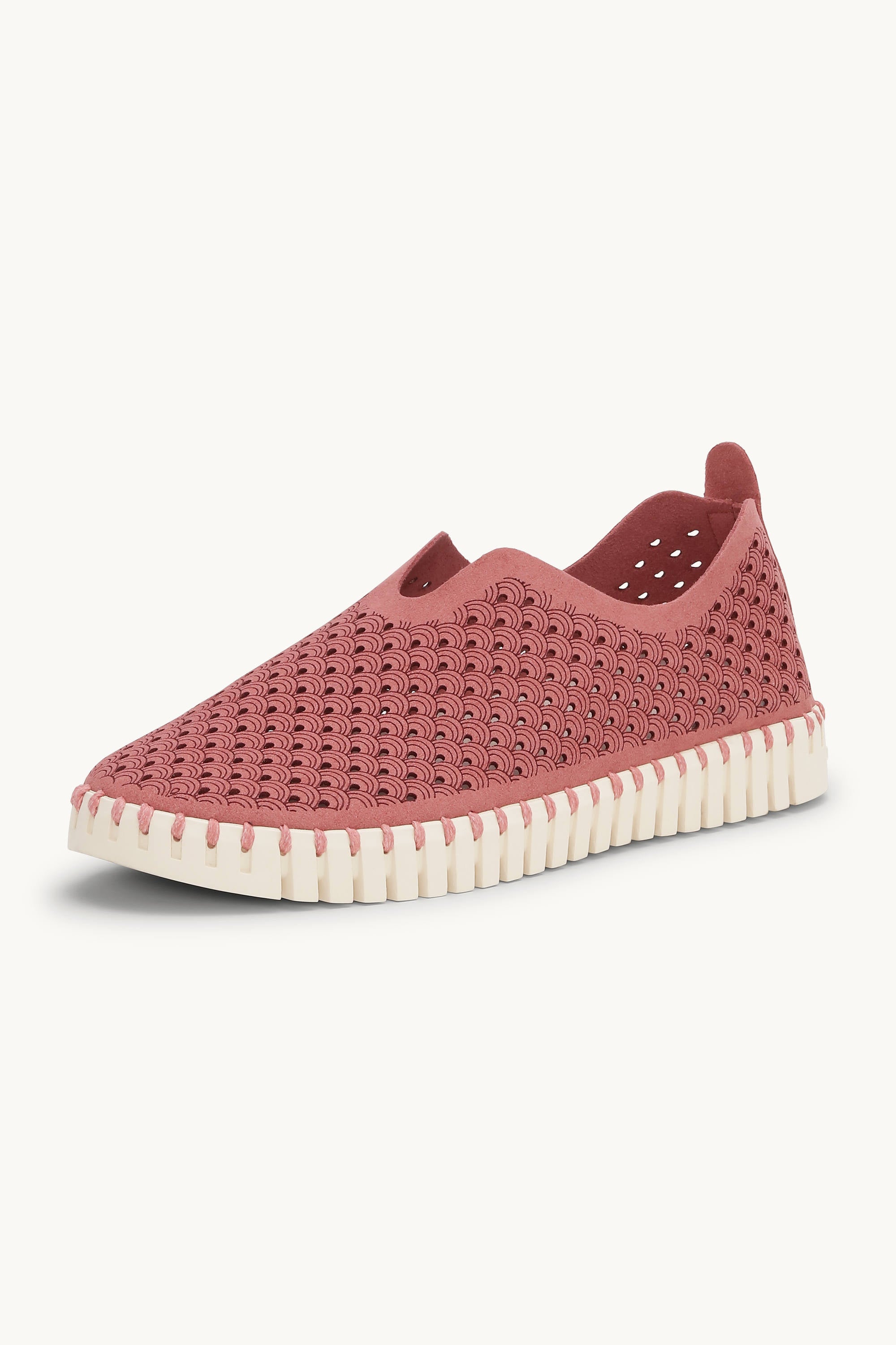 Tulip Skor - Rouge Pearled Ivory