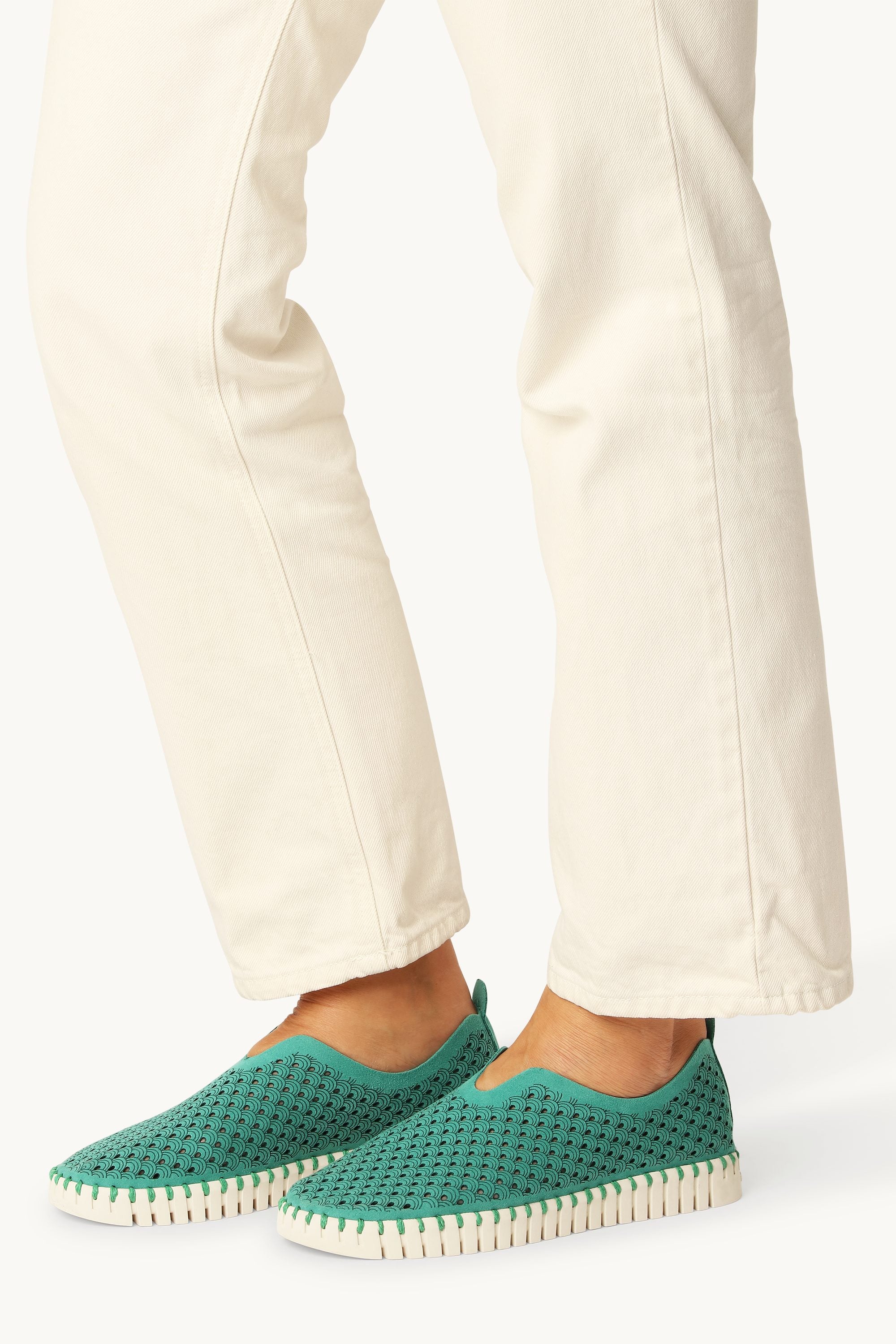 Tulip Skor - Spruce Pearled Ivory