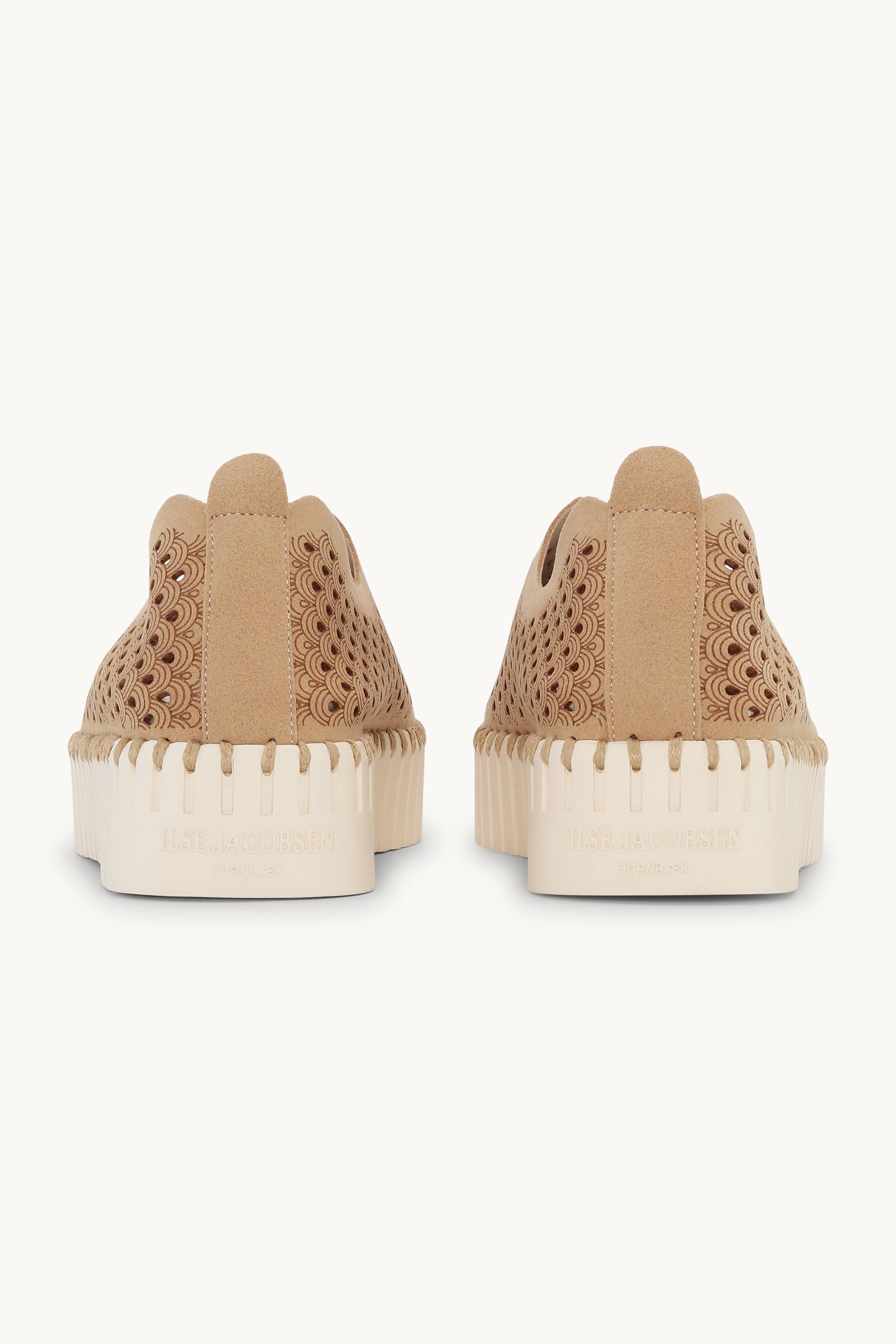 Platform Tulip Skor - Latte