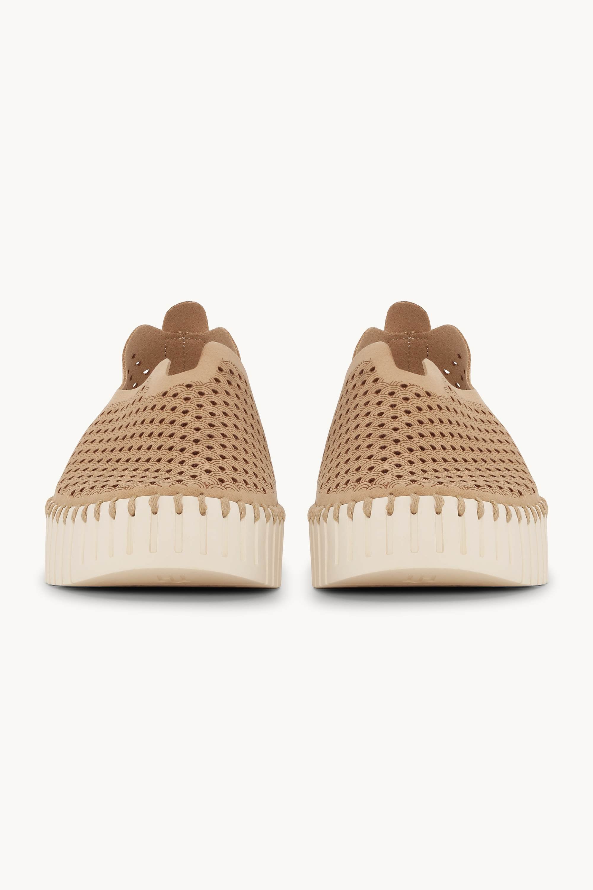 Platform Tulip Skor - Latte