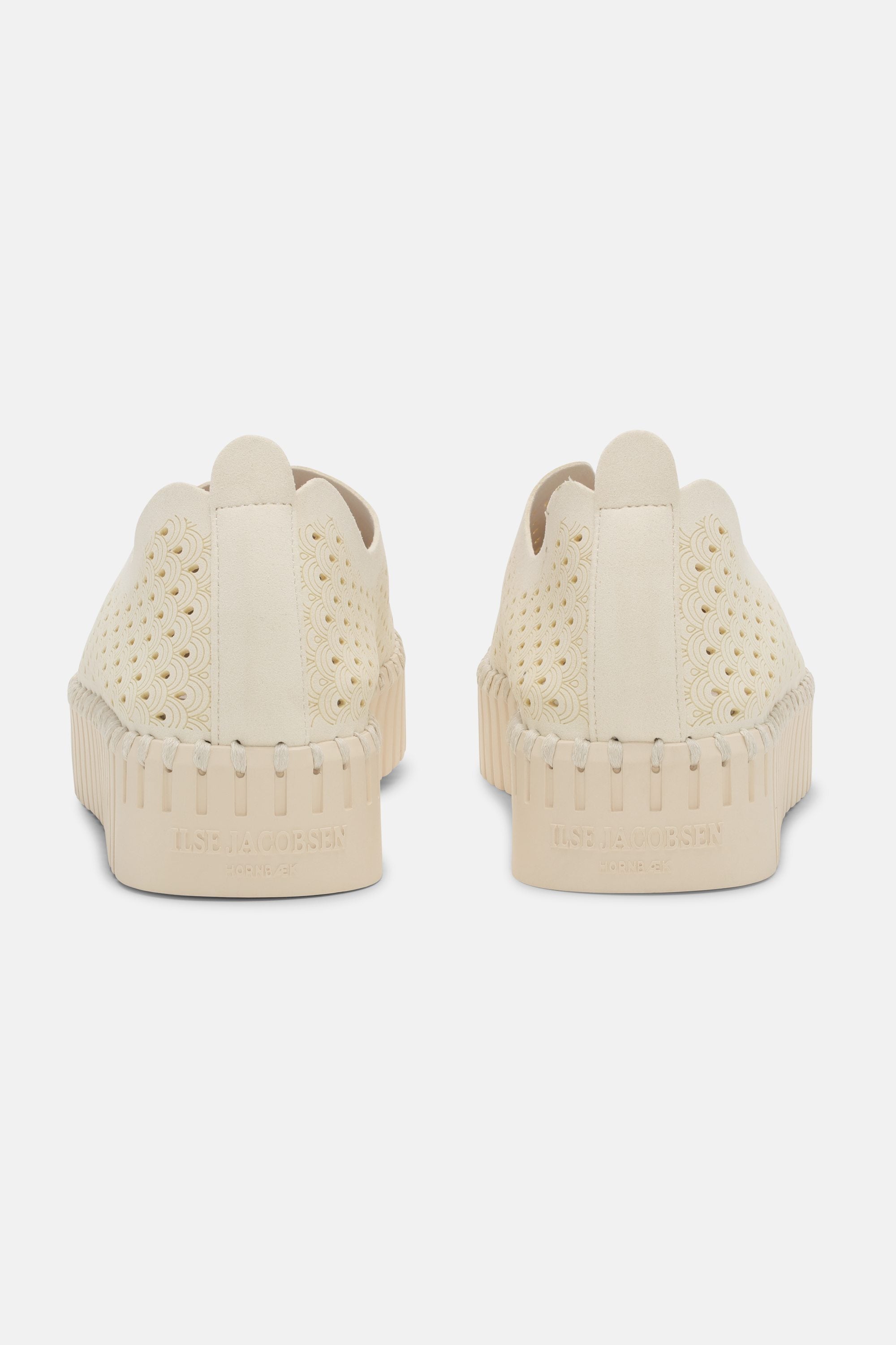 Platform Tulip Skor - Milk Creme