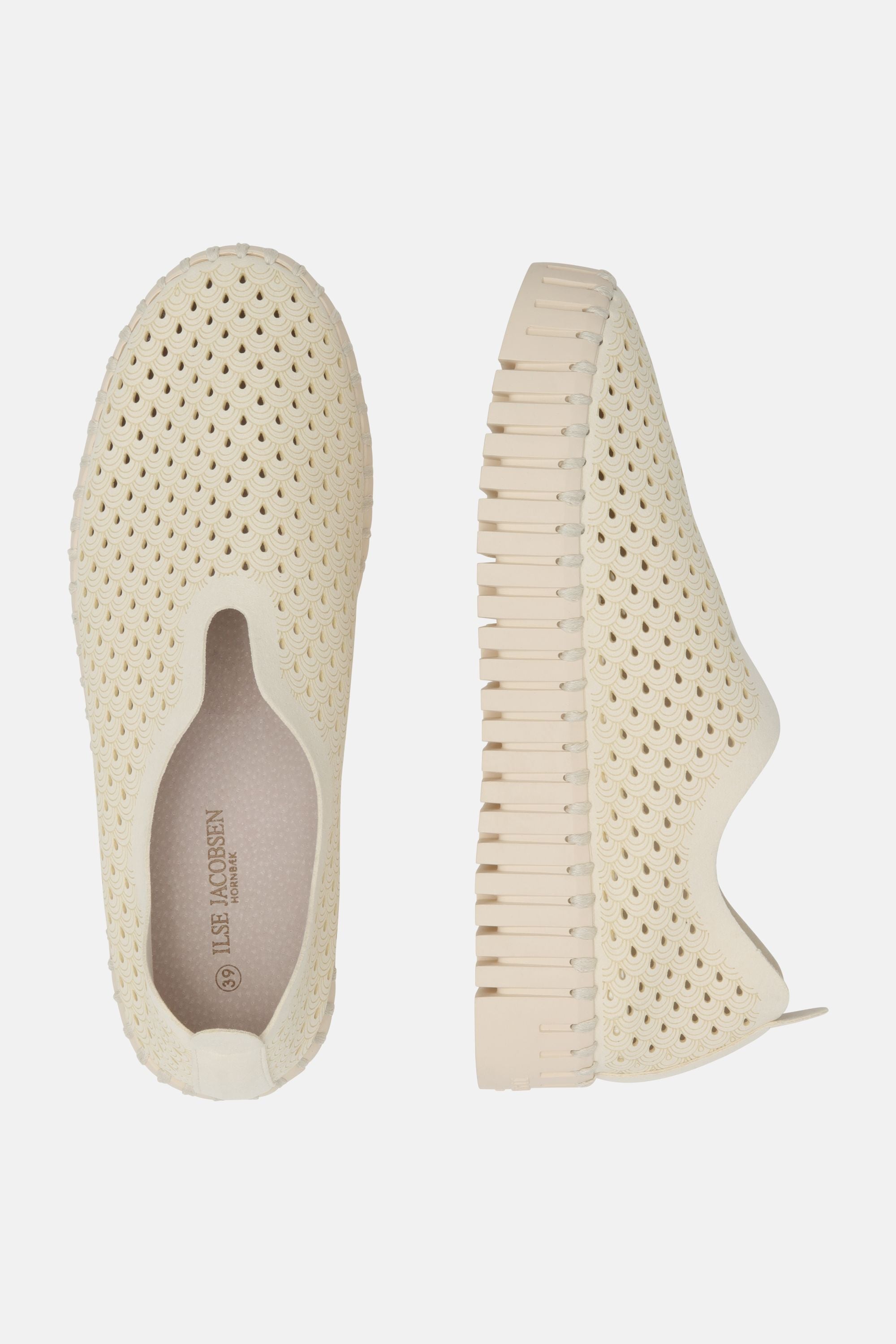 Platform Tulip Skor - Milk Creme