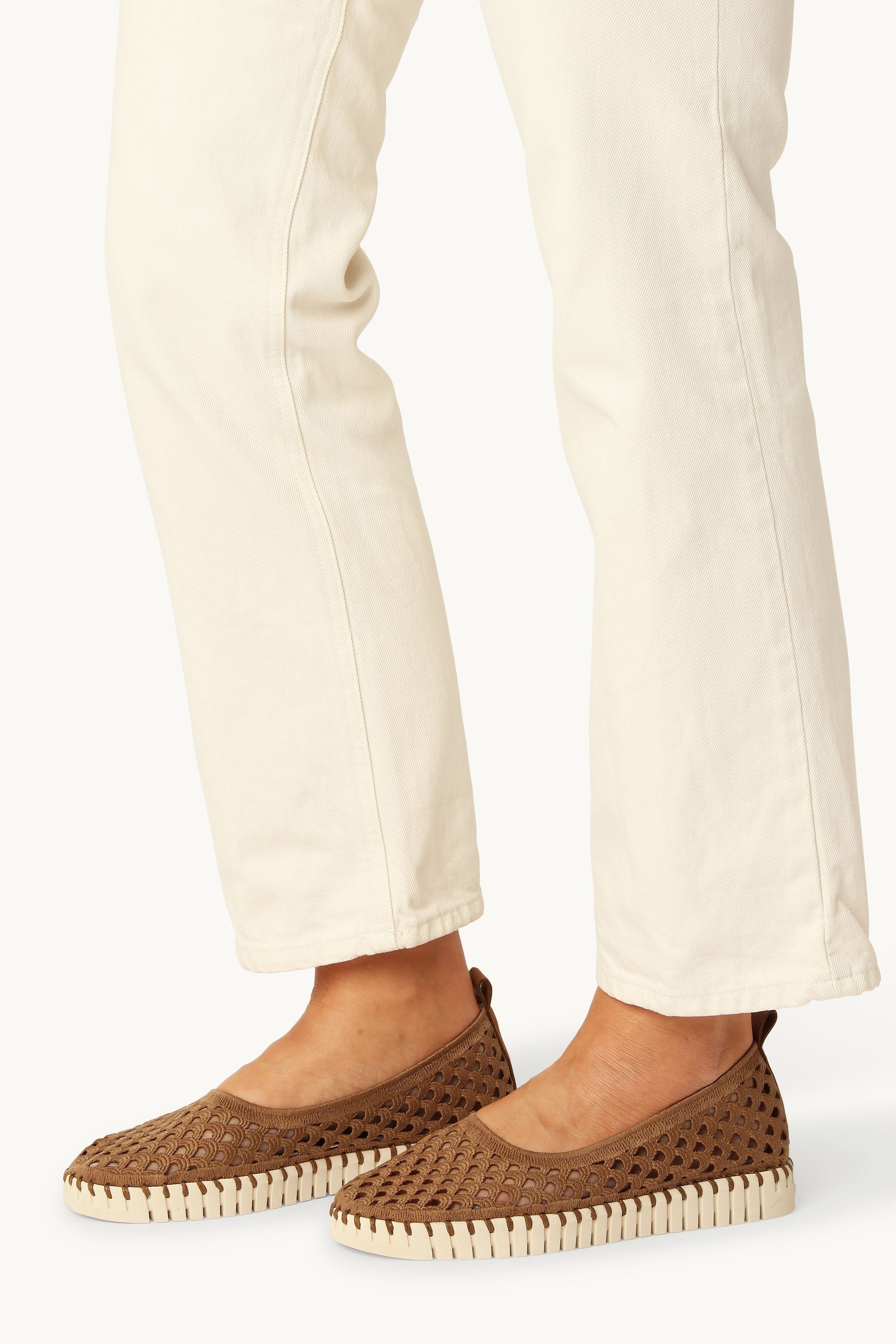 Tulip Electric Ballerina - Cashew Pearled Ivory