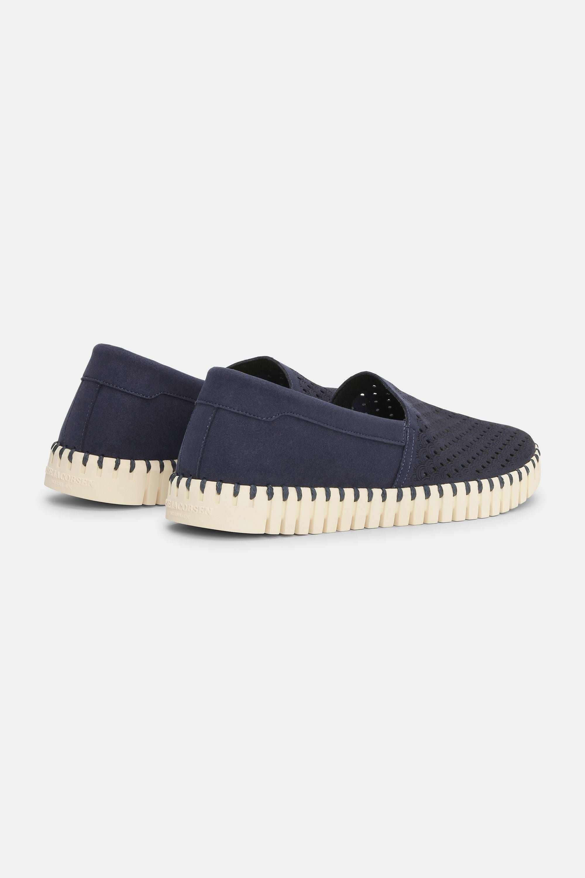 Tulip Espadrille - Dark Indigo Pearled Ivory