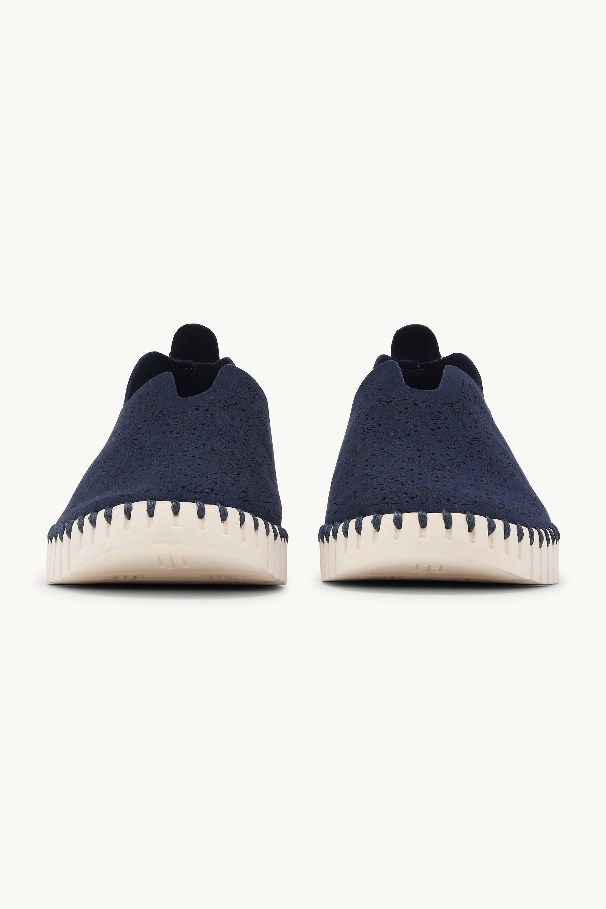 Tulip Organic Flat - Dark Indigo Pearled Ivory