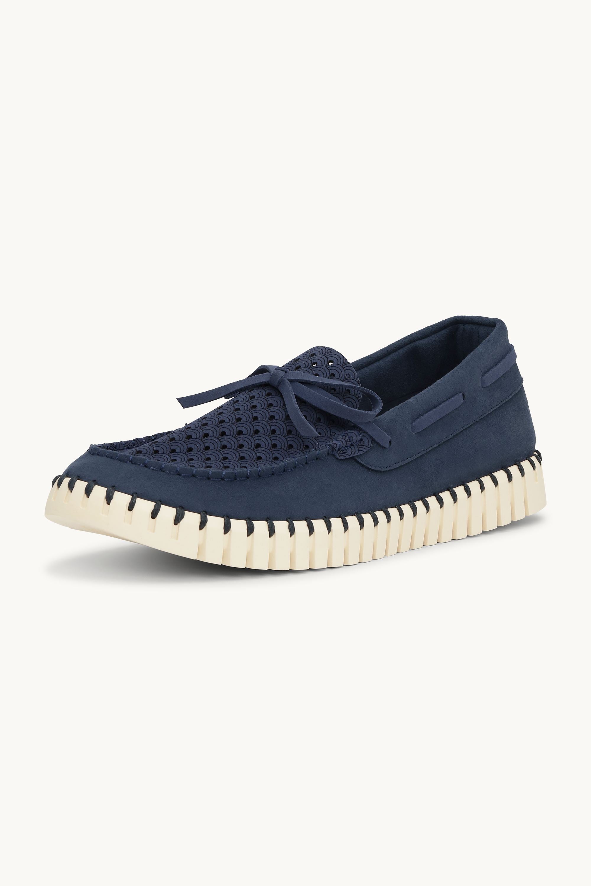 Tulip Sailor Shoe for Men - Ensign Blue Pearled Ivory