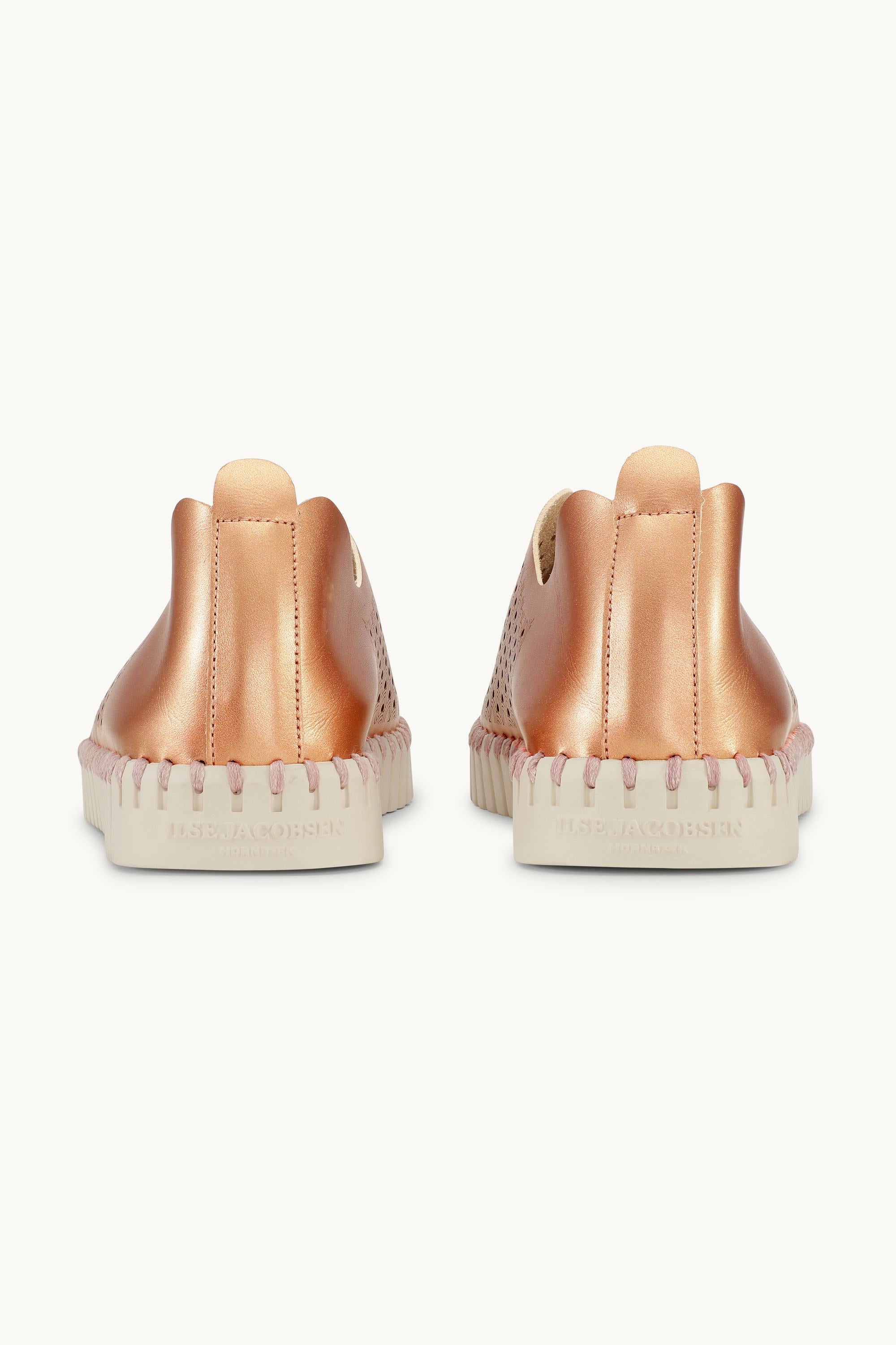 Tulip Skor Metallic - Rose Gold