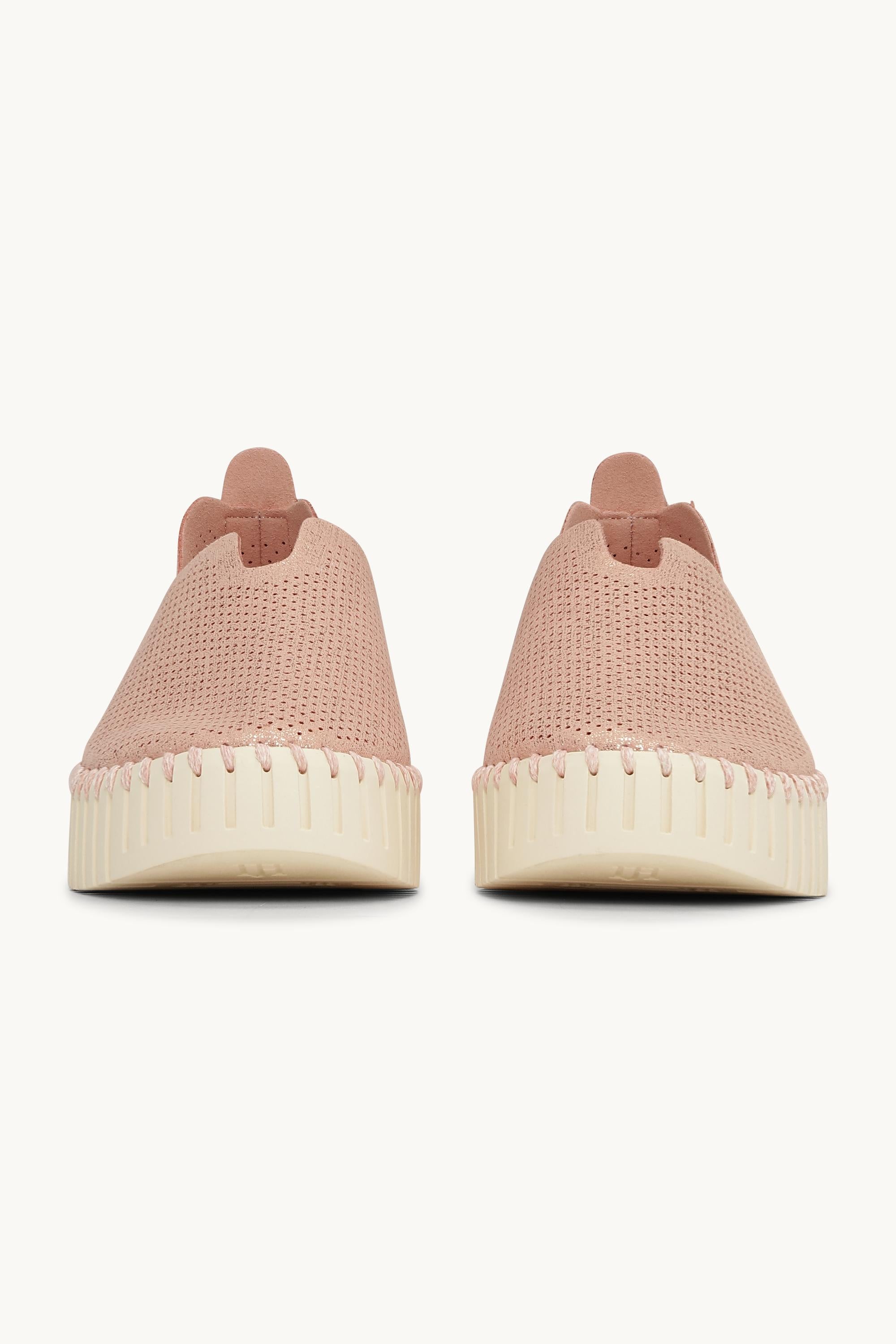 Tulip Plattformsko Glitter - Adobe Rose Pearled Ivory