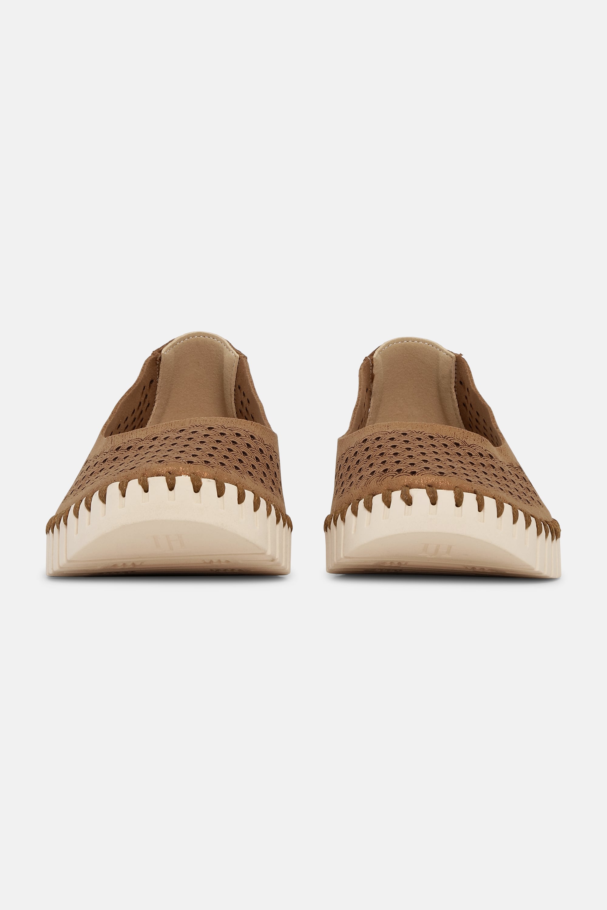 Tulip Skor Glitter - Nougat Pearled Ivory