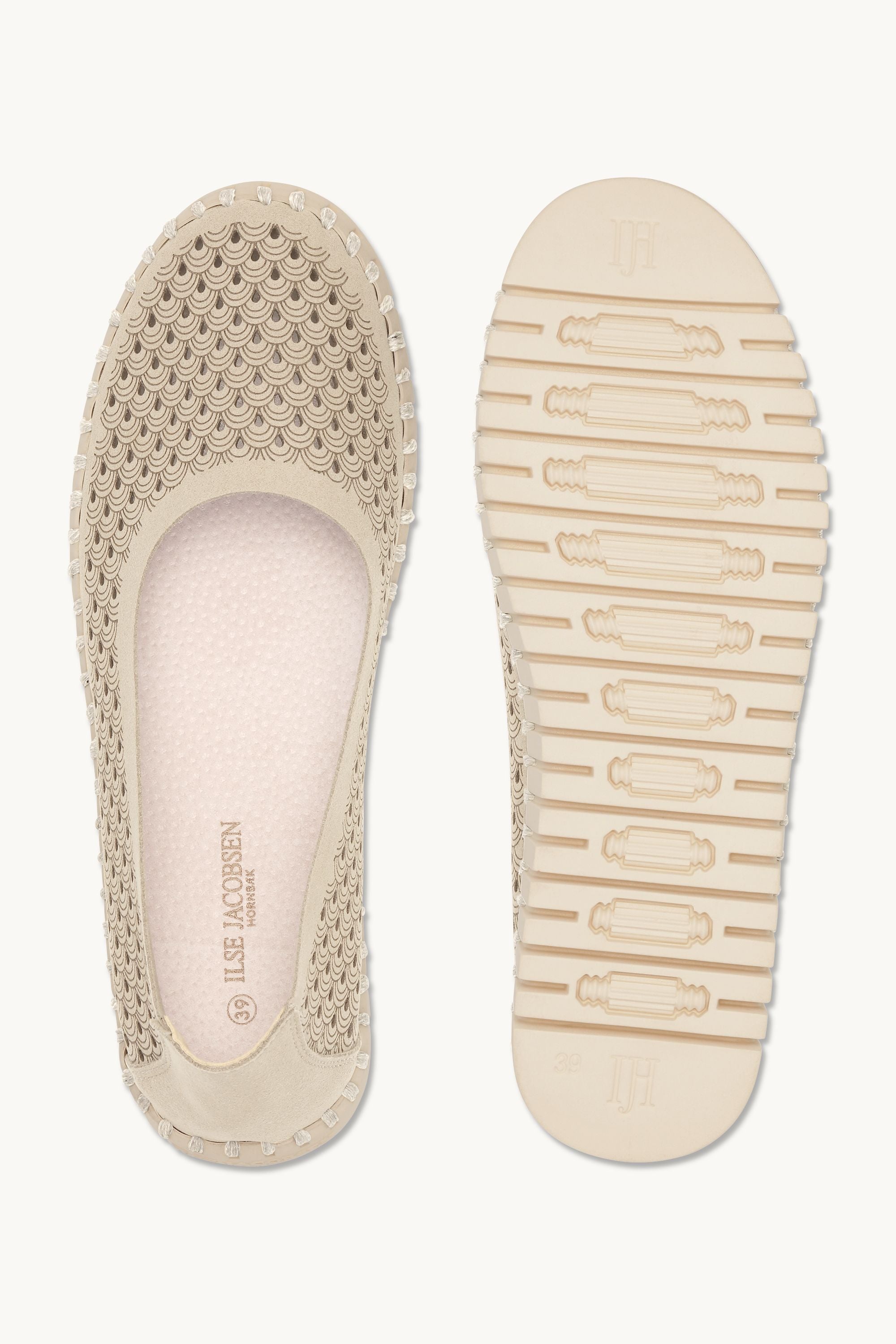 Ballerinaskor - Kit Pearled Ivory