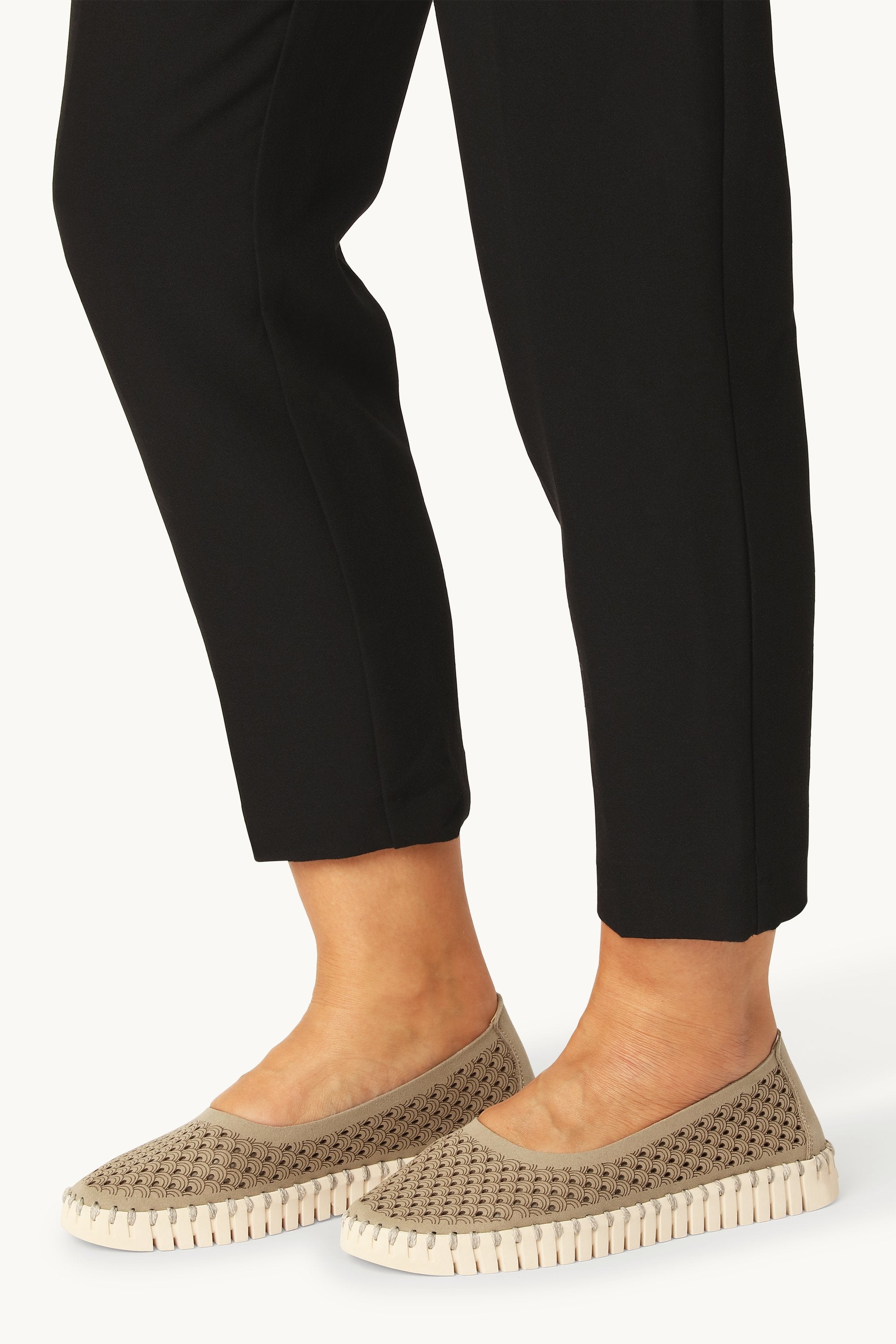 Ballerinaskor - Coriander Pearled Ivory