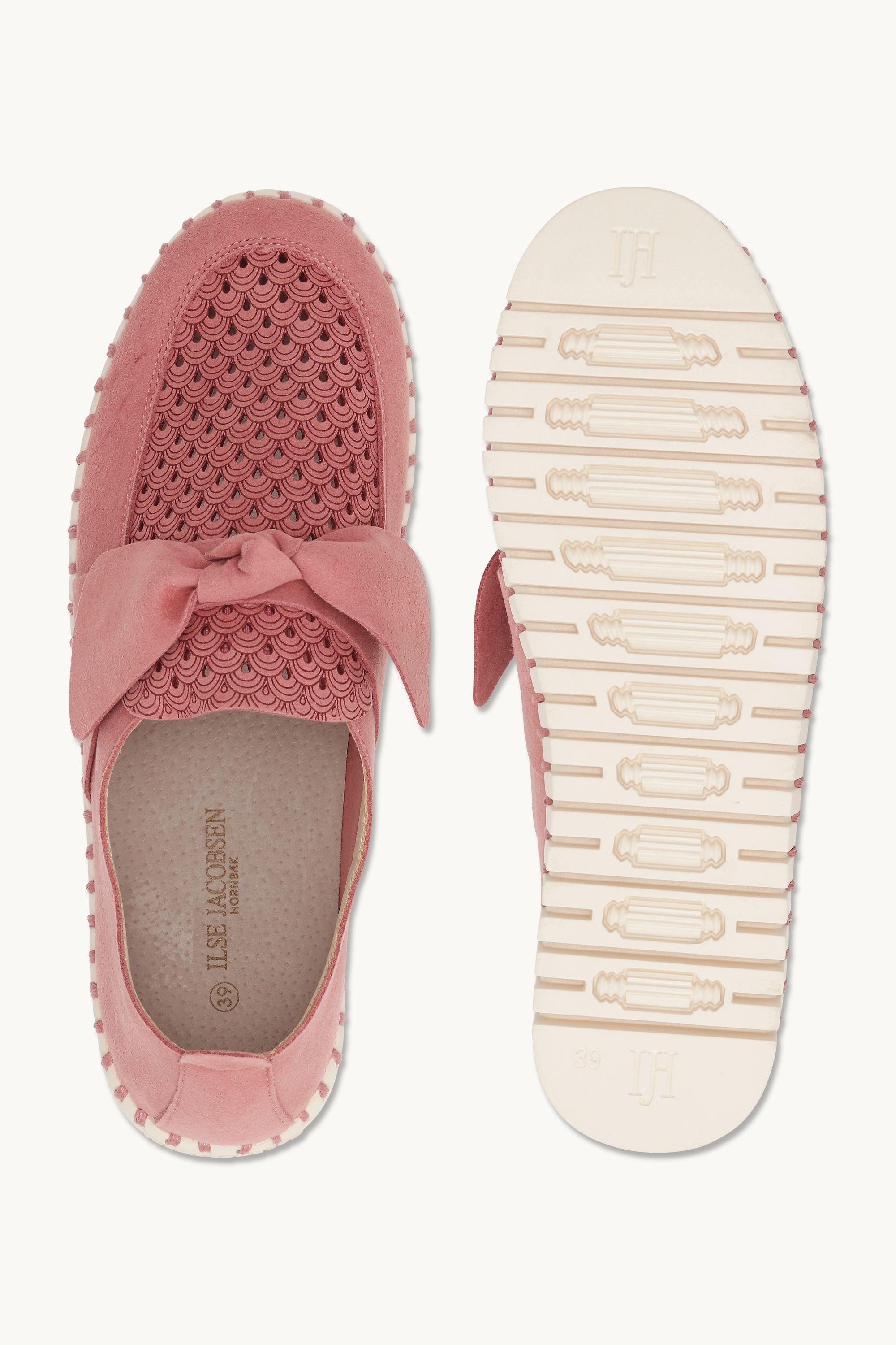 Tulip Loafer - Rouge Pearled Ivory