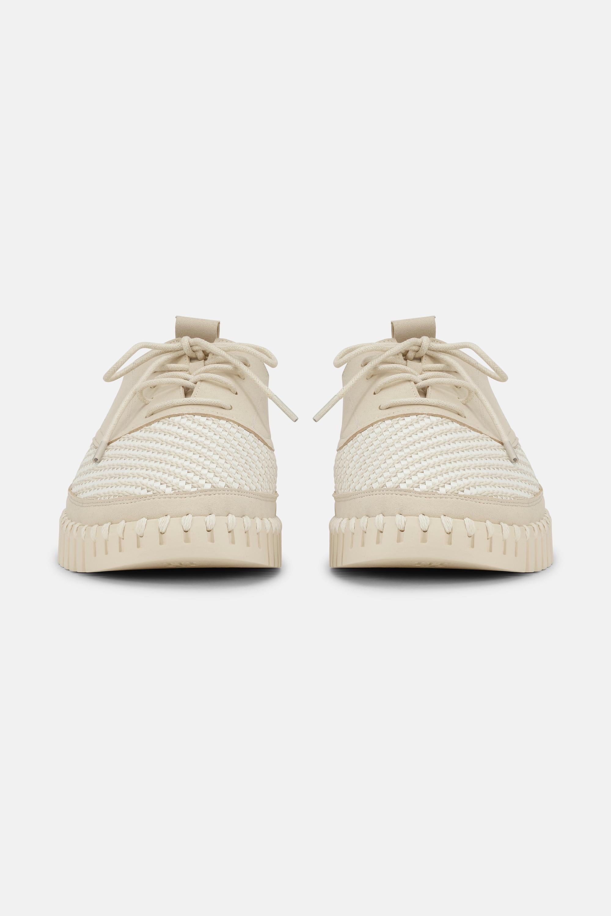 Herrskor Med Snörning - Kit Pearled Ivory