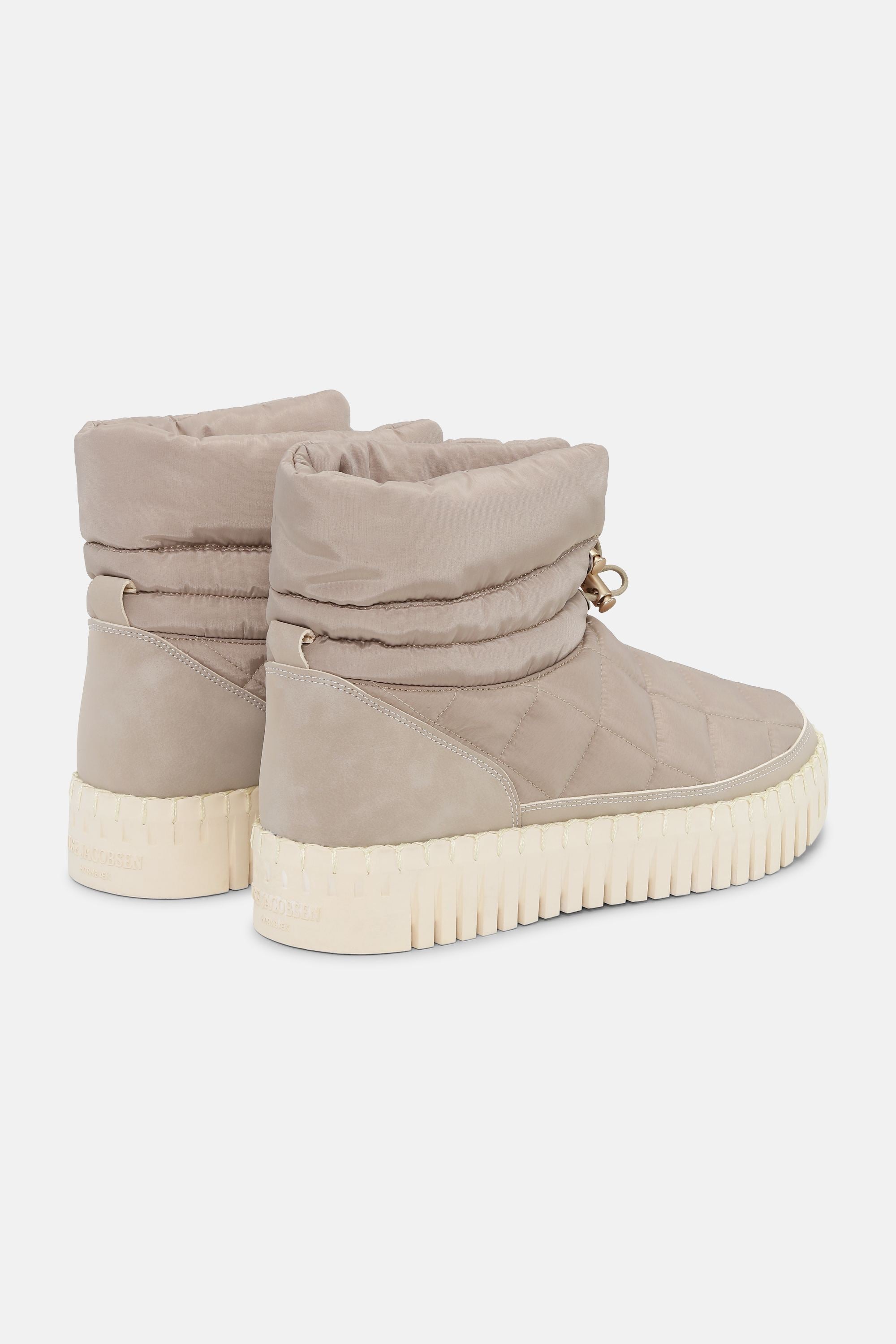 Tulip Padded Winter Boot - Wheat Pearled Ivory