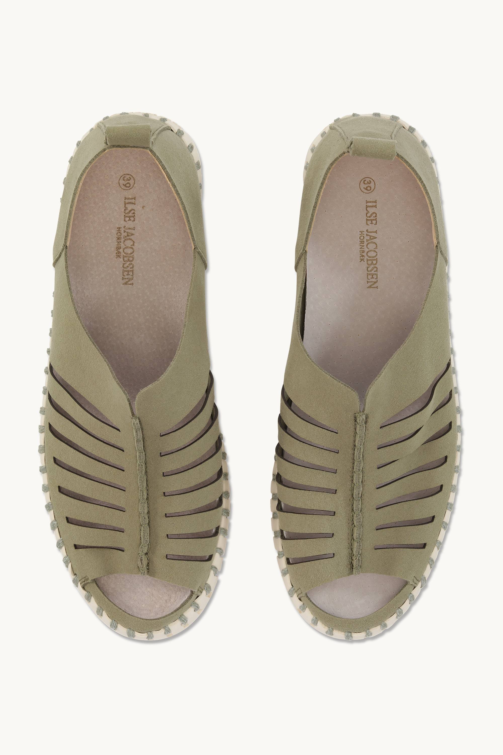 Tulip Shaped Sandal - Army