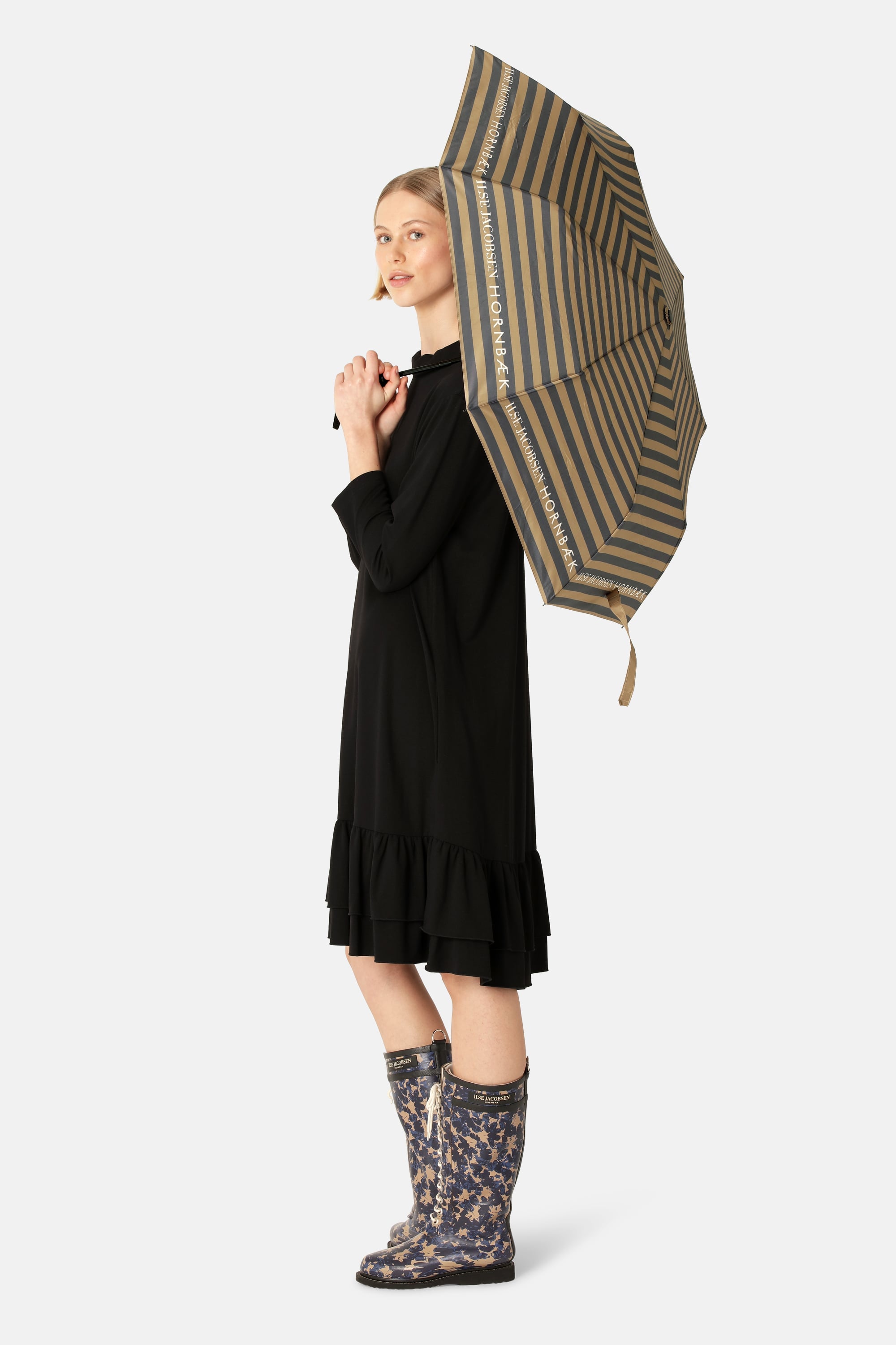 Logo Umbrella - Mocca Ombre Blue